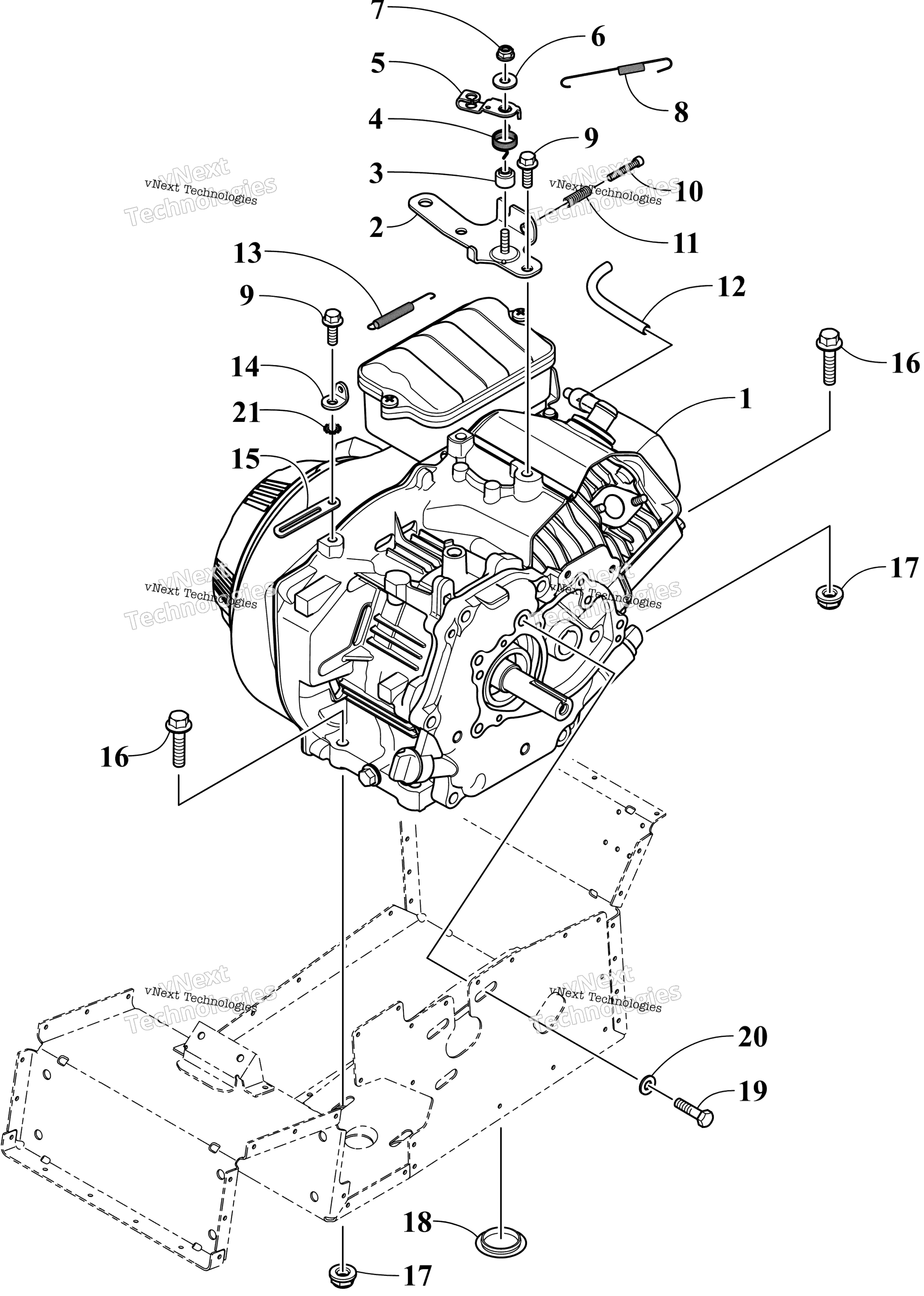 Двигатель And Related Parts