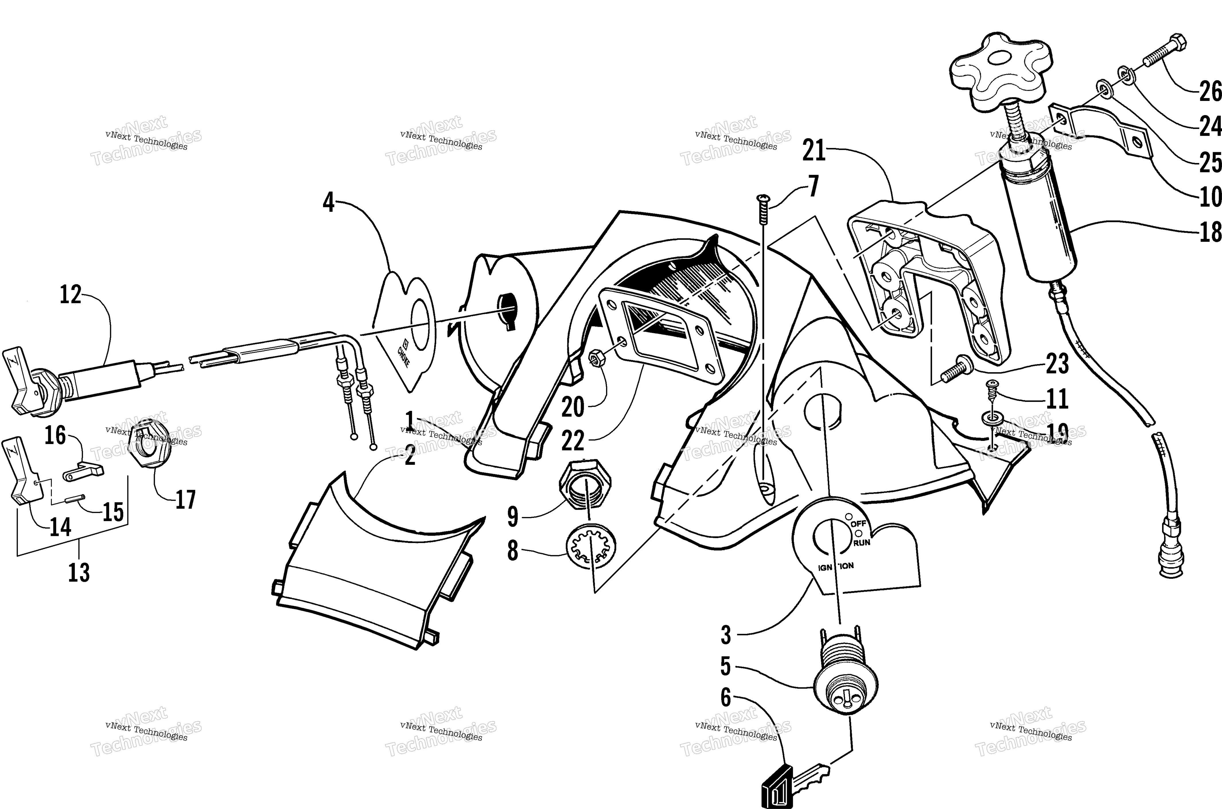 Консоль And Switch Assembly #2