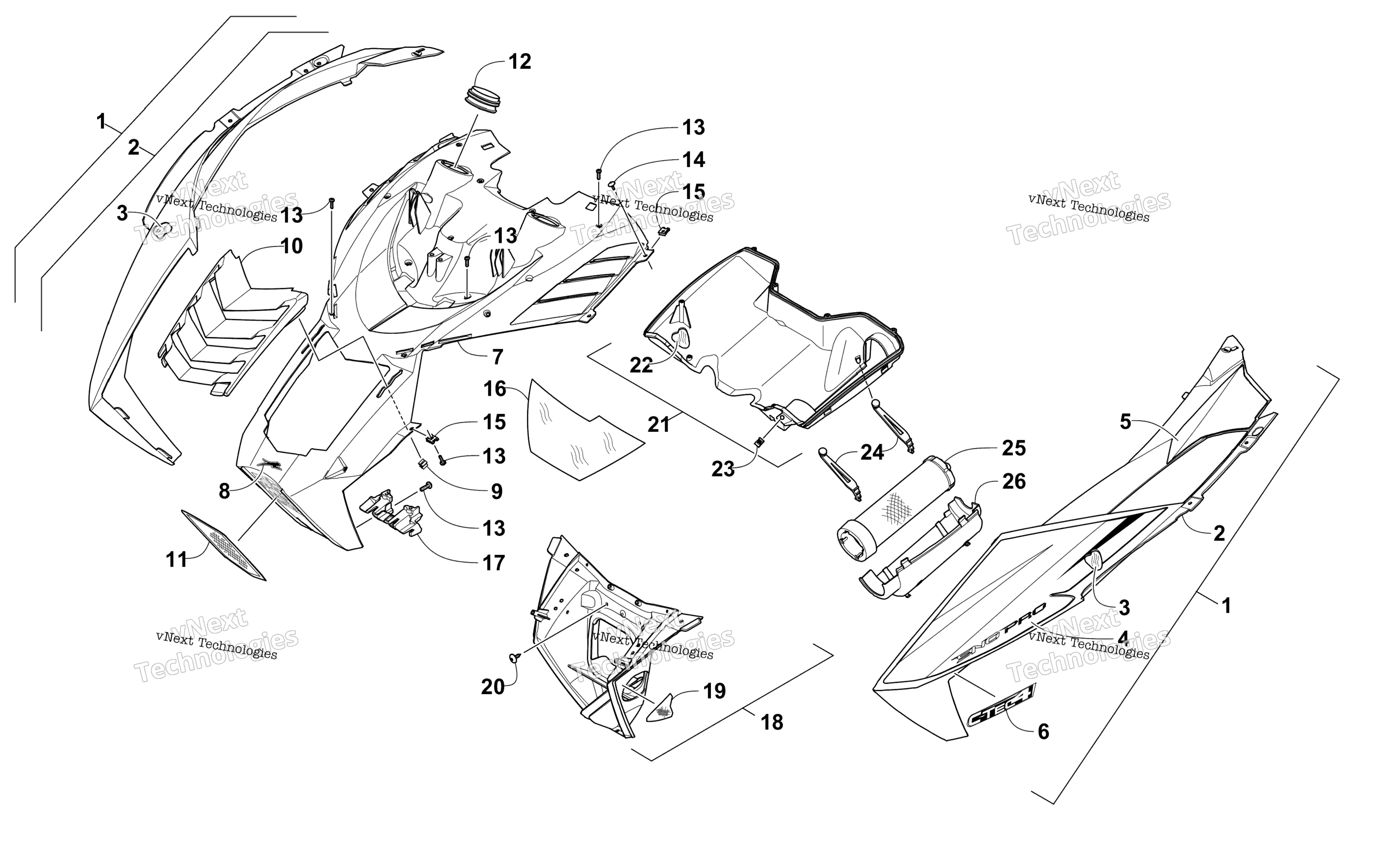 Капот And Air Intake Assembly