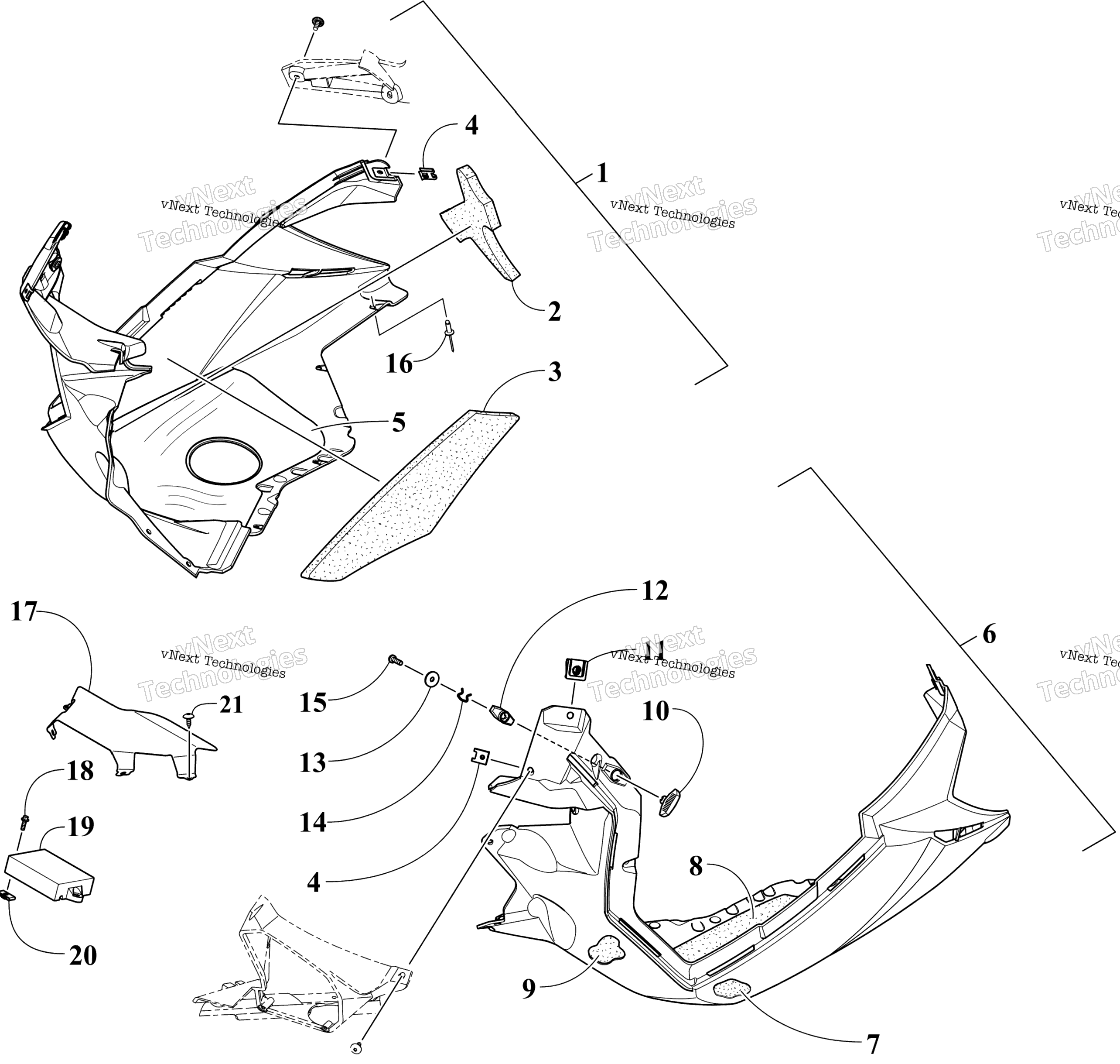 Skid Plate узел