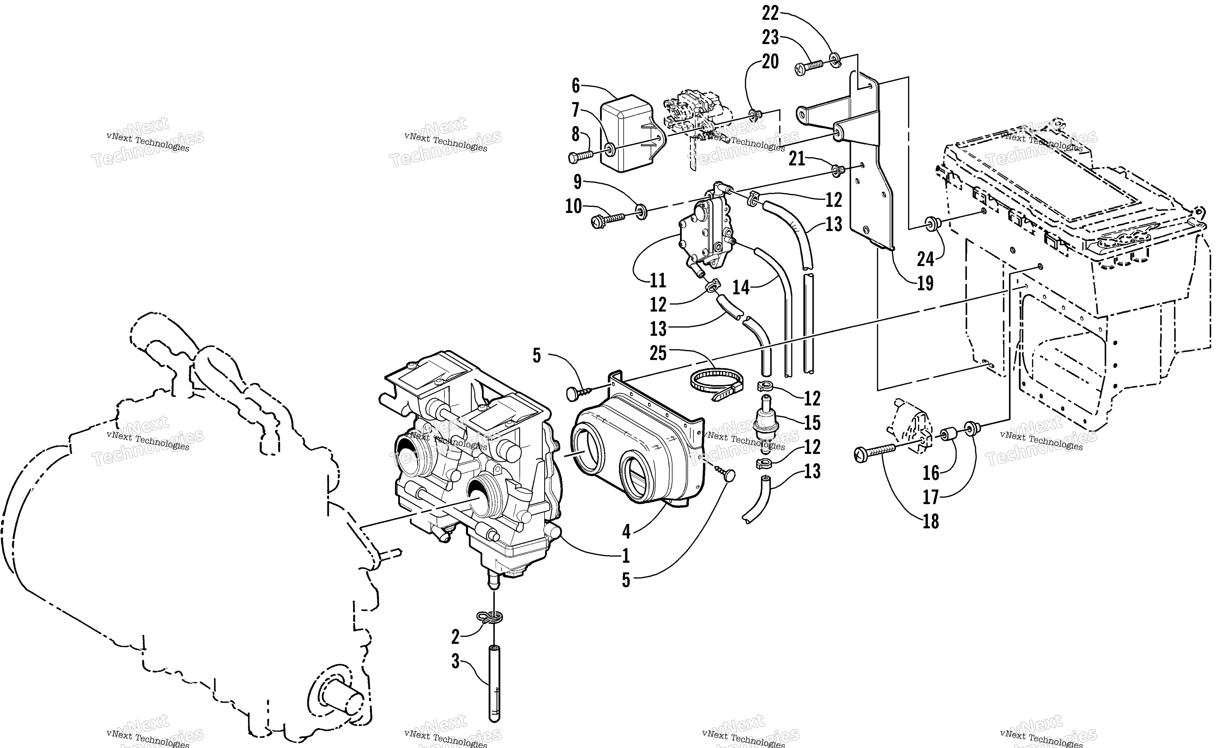 Карбюратор And Fuel Pump Assembly