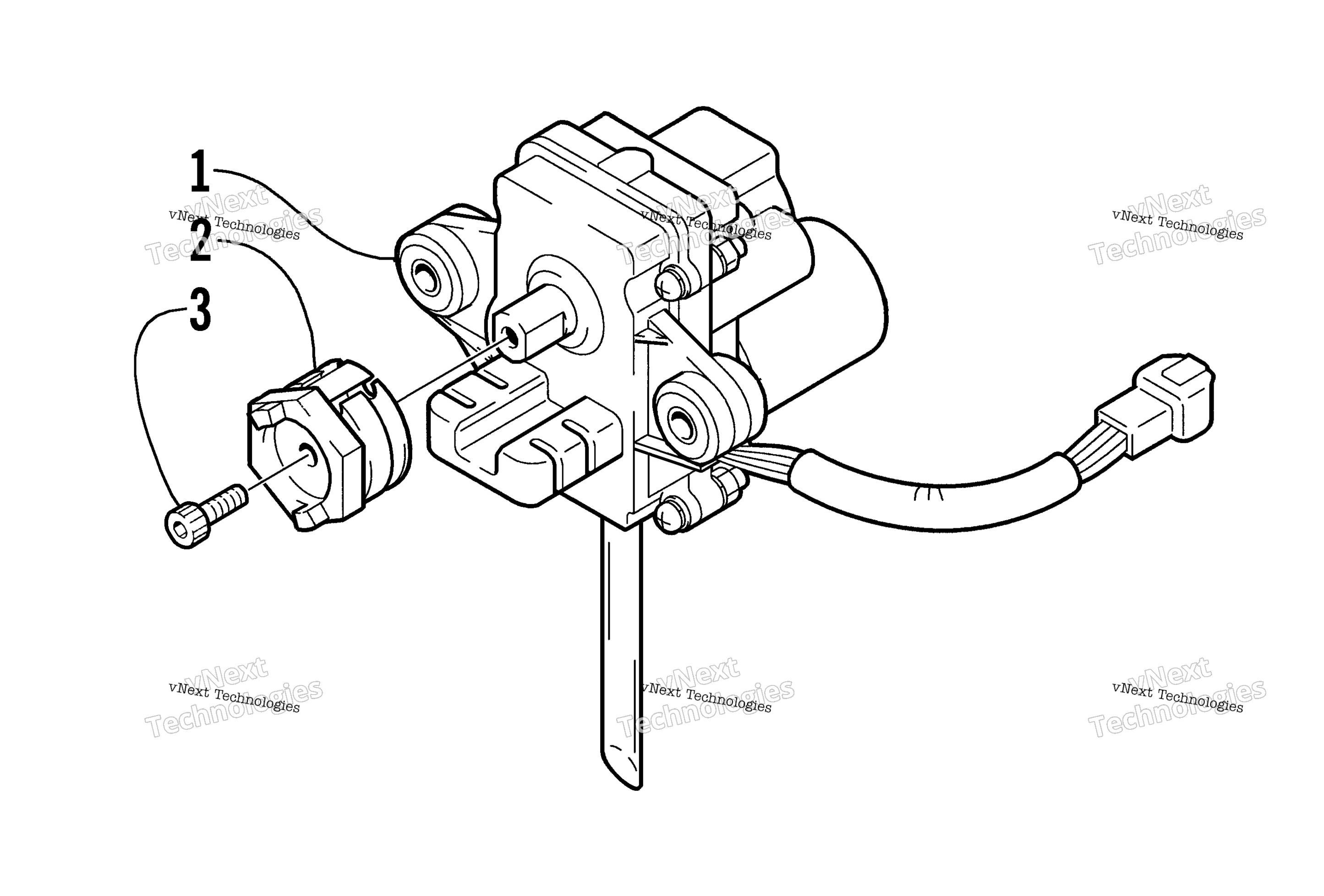 Servomotor узел