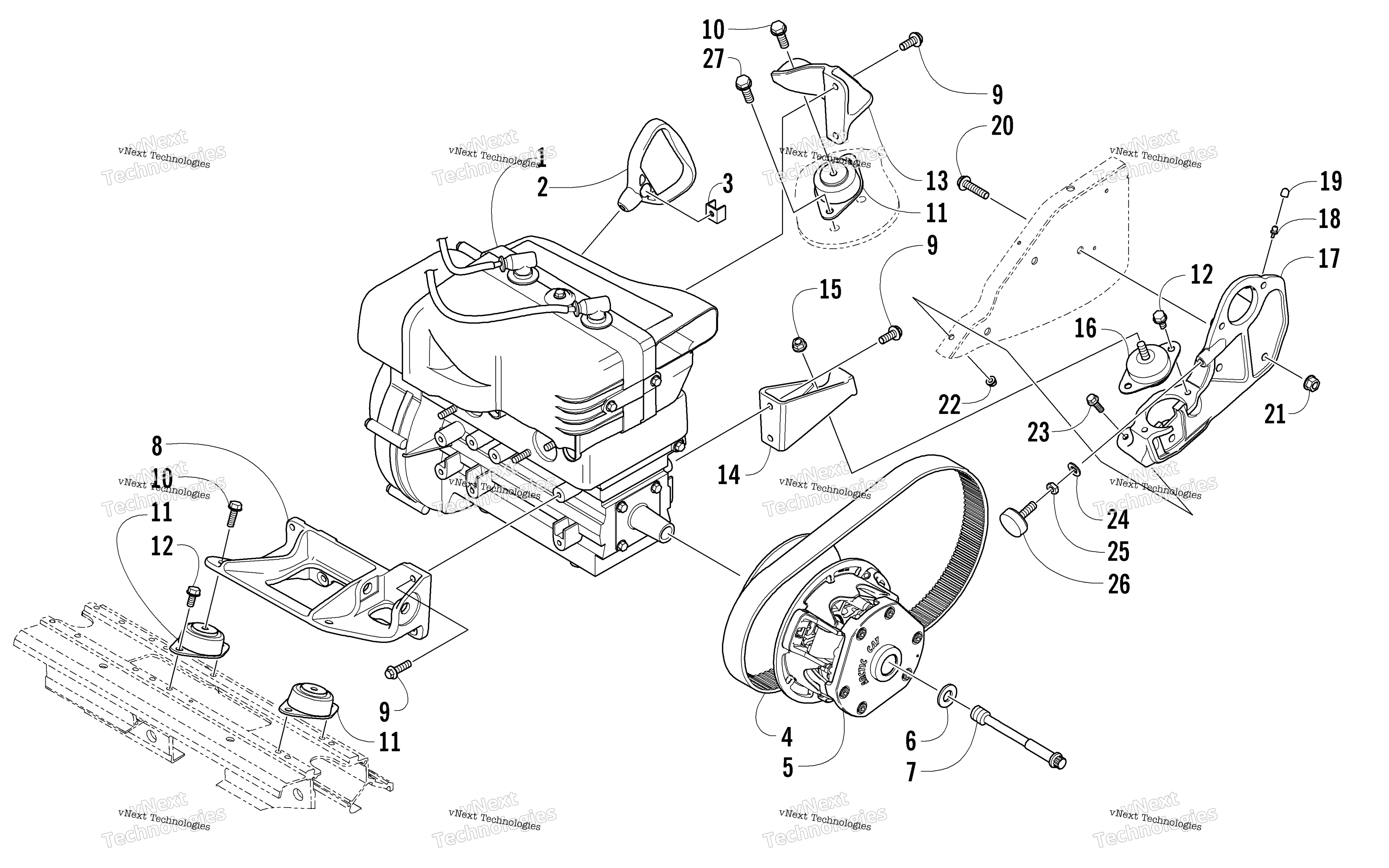 Двигатель And Related Parts