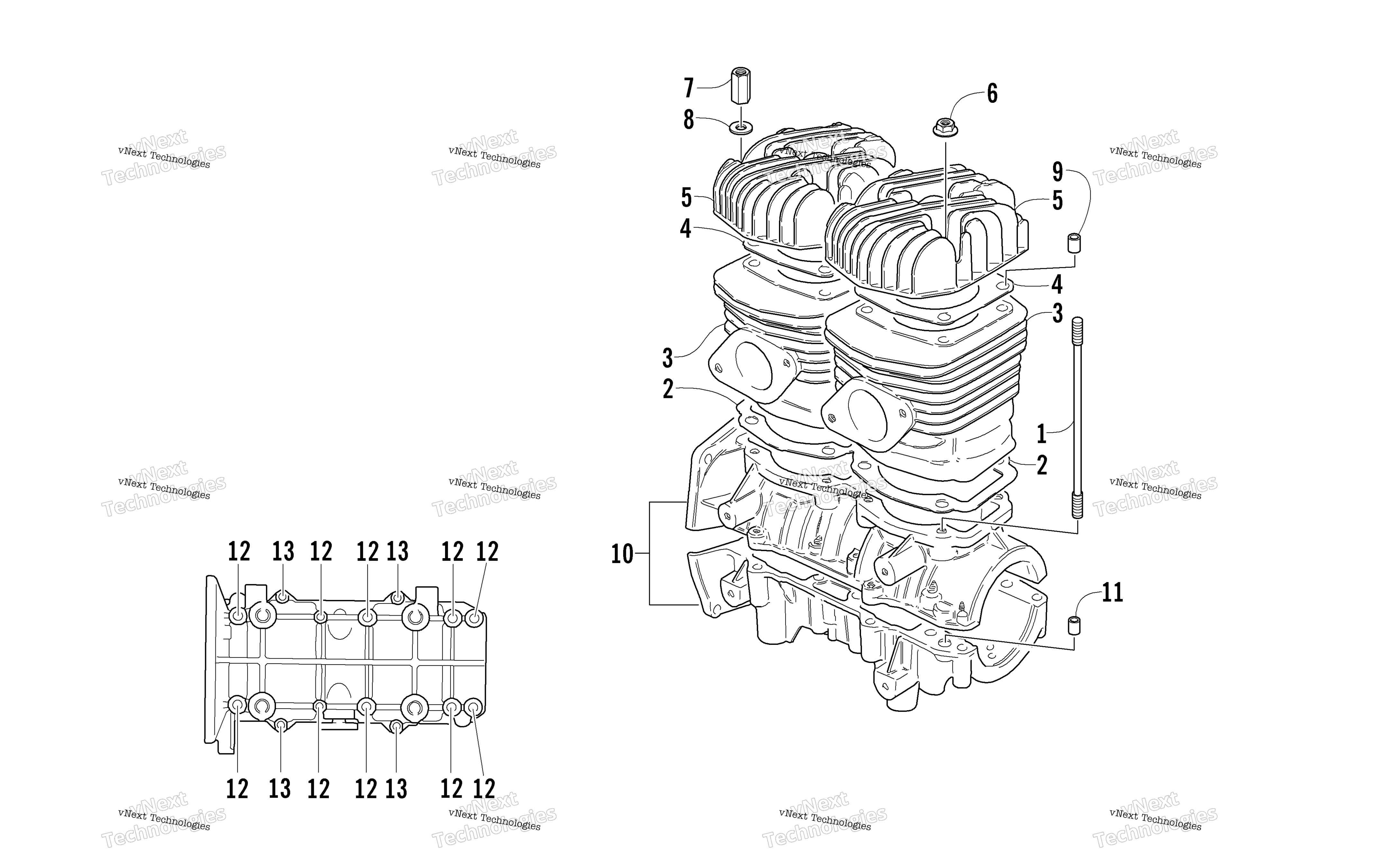 Картер And Cylinder