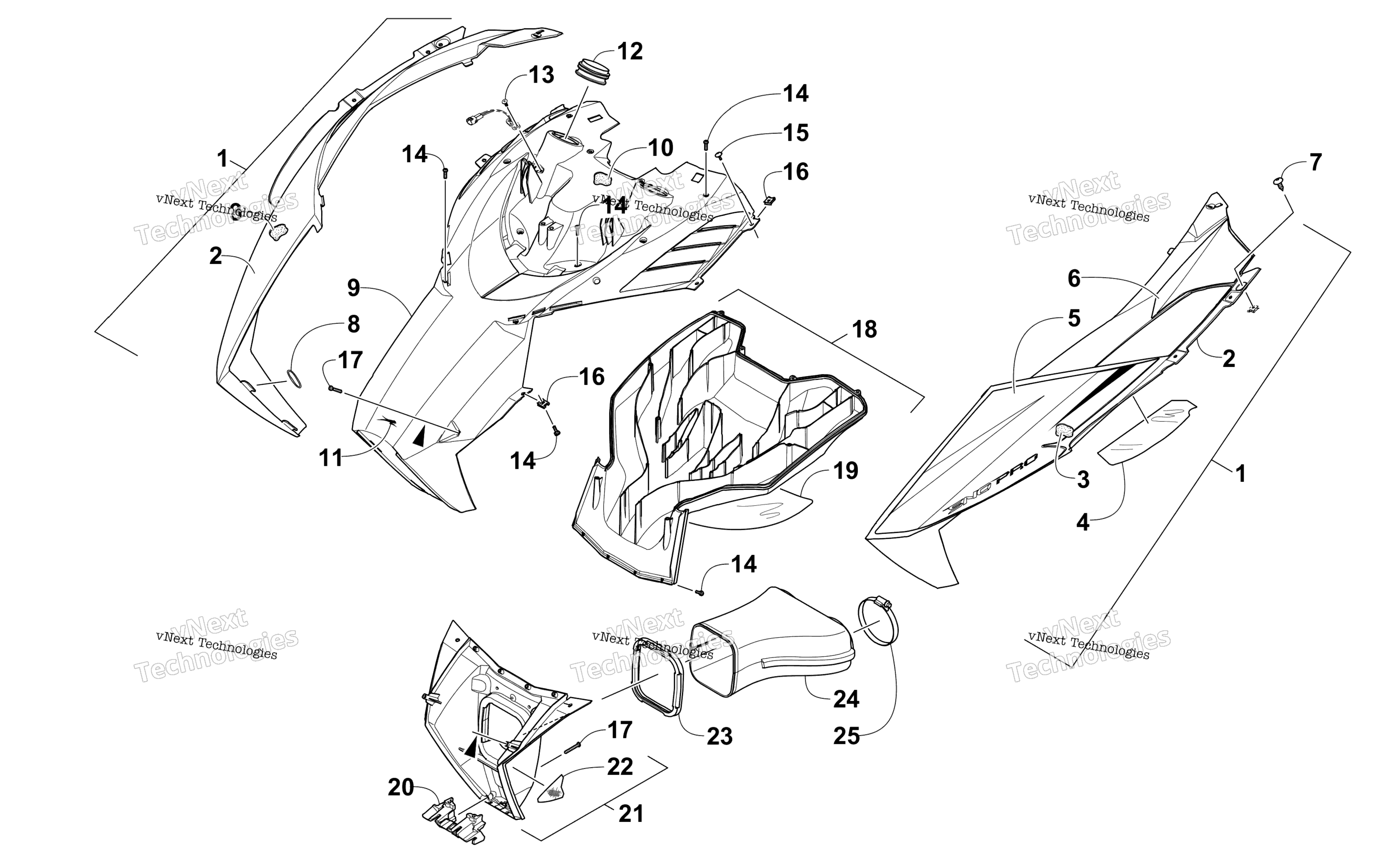Капот And Air Intake Assembly