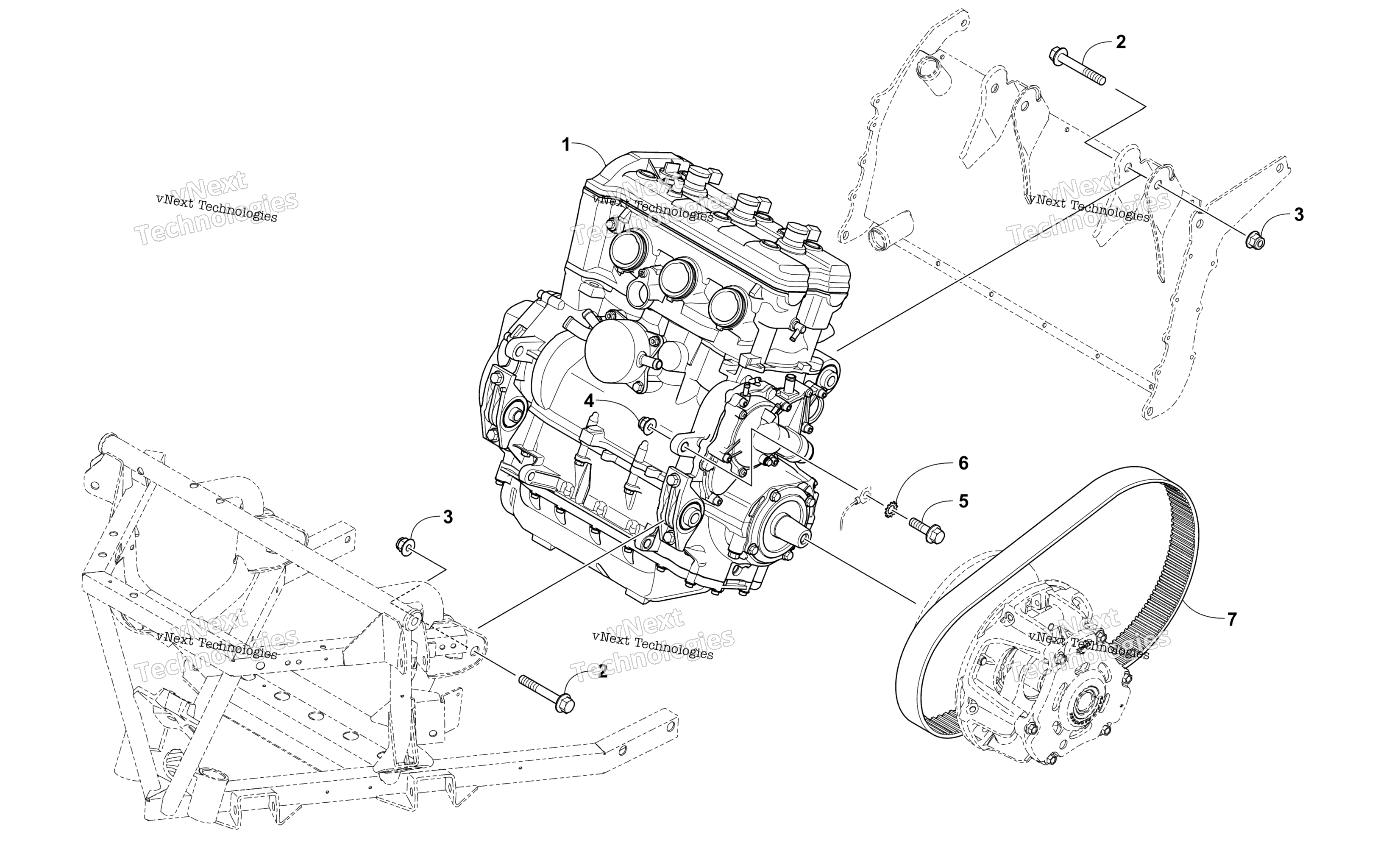 Двигатель And Related Parts