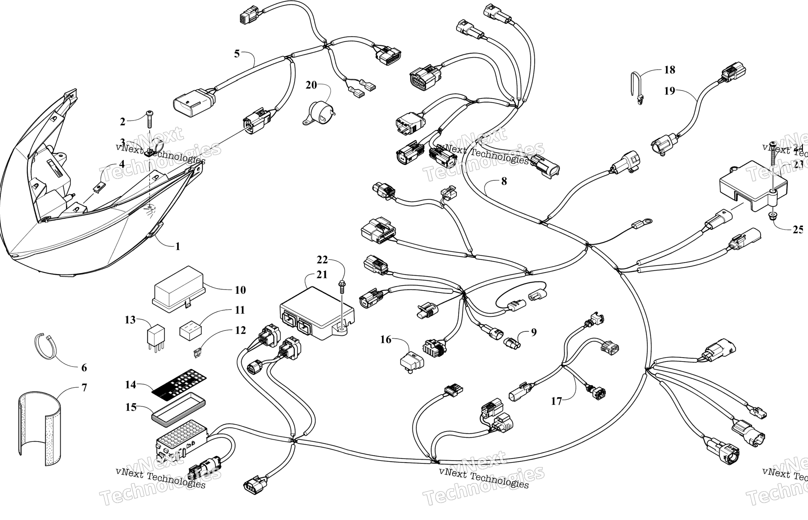 Фара And Wiring Assemblies