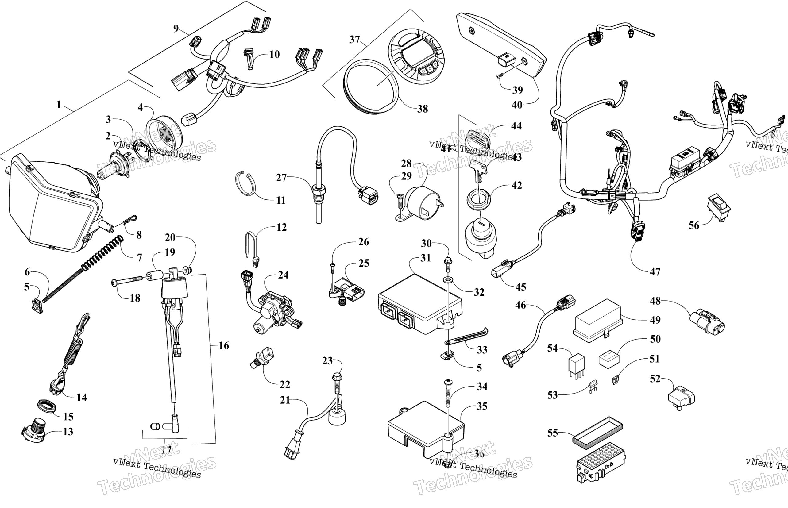 Электрооборудование Components