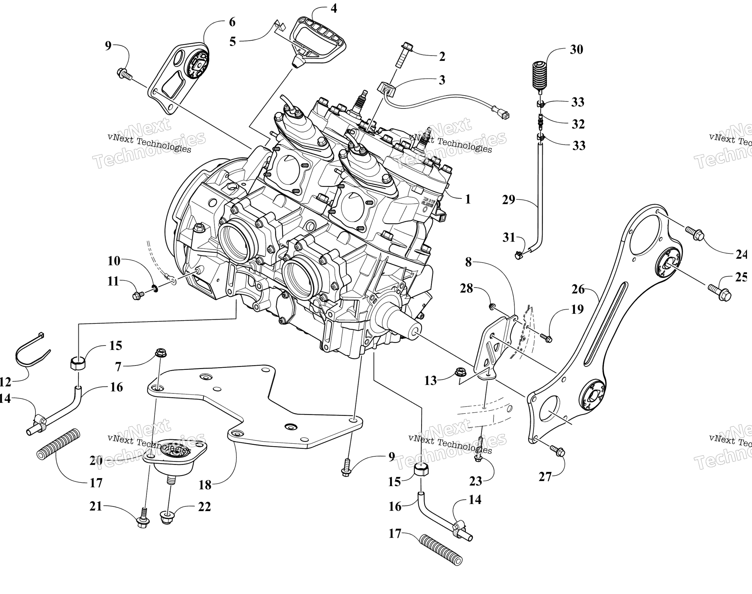 Двигатель And Related Parts