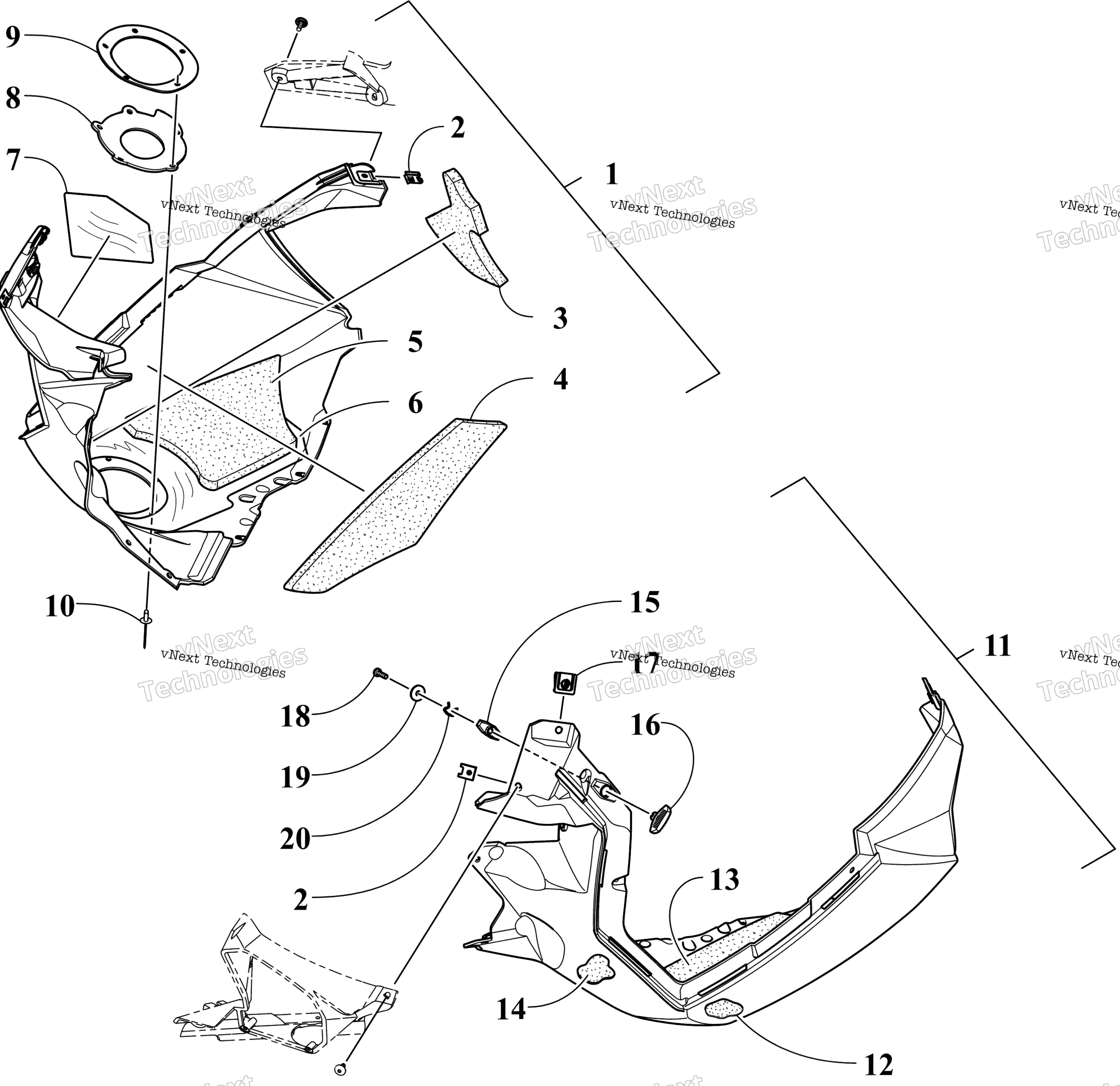 Skid Plate узел