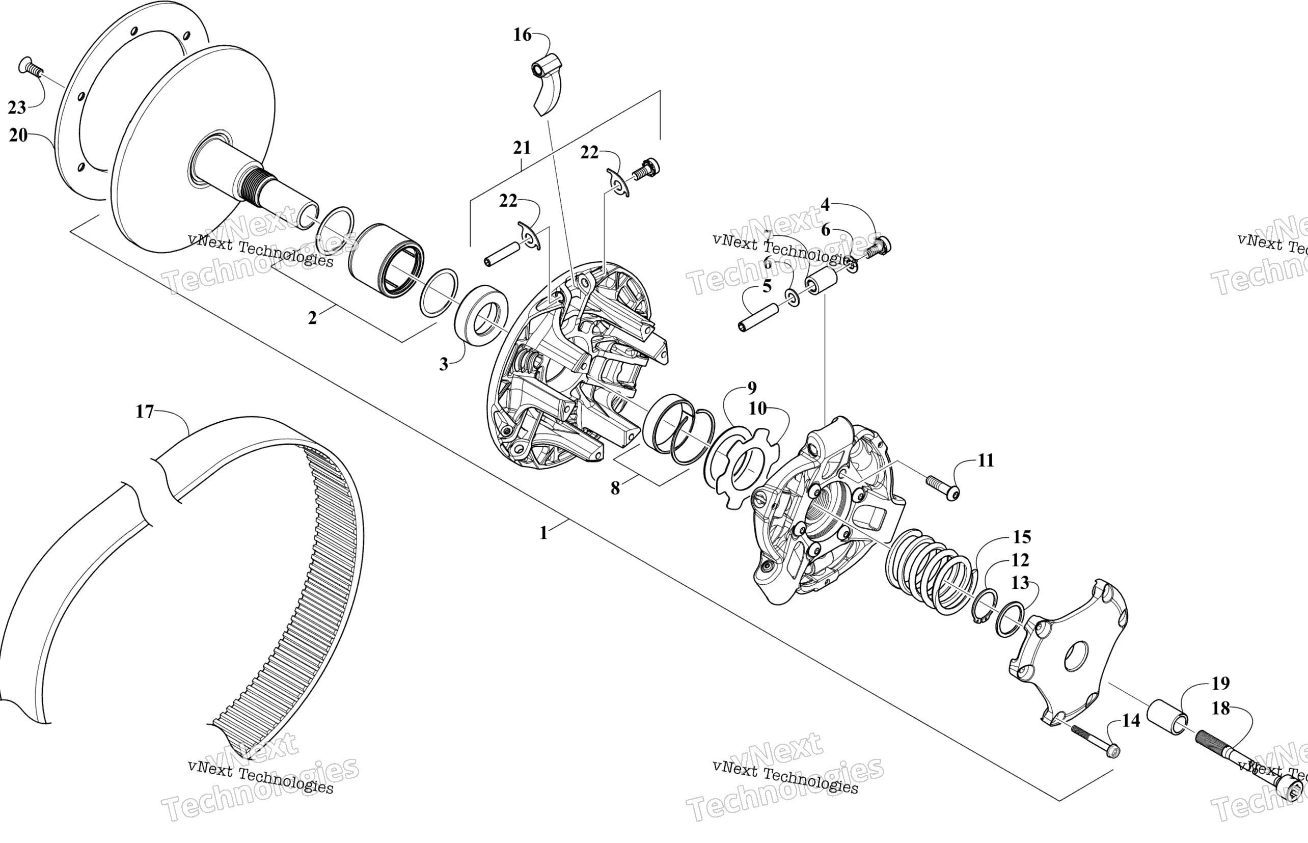 Привод Clutch