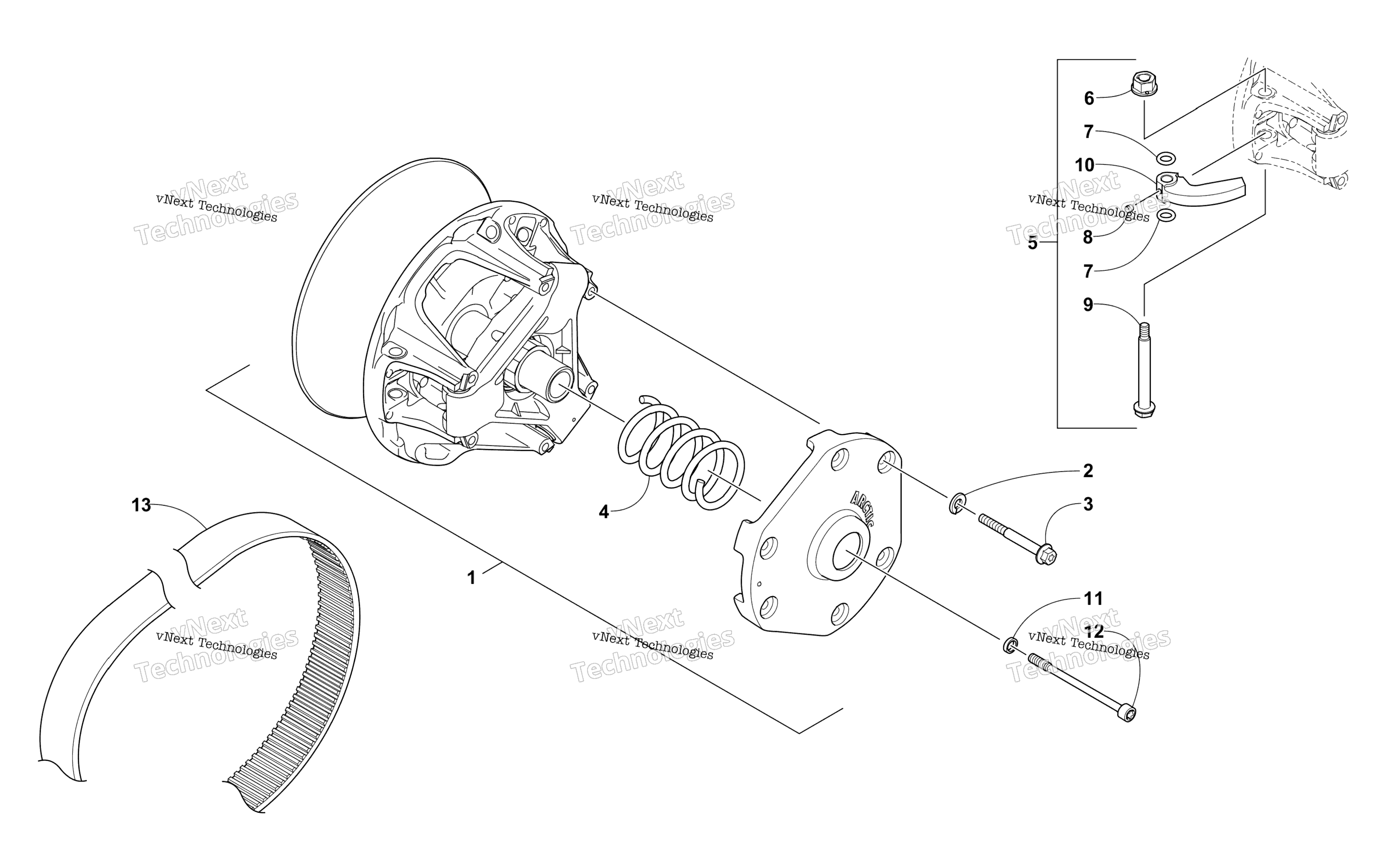 Привод Clutch