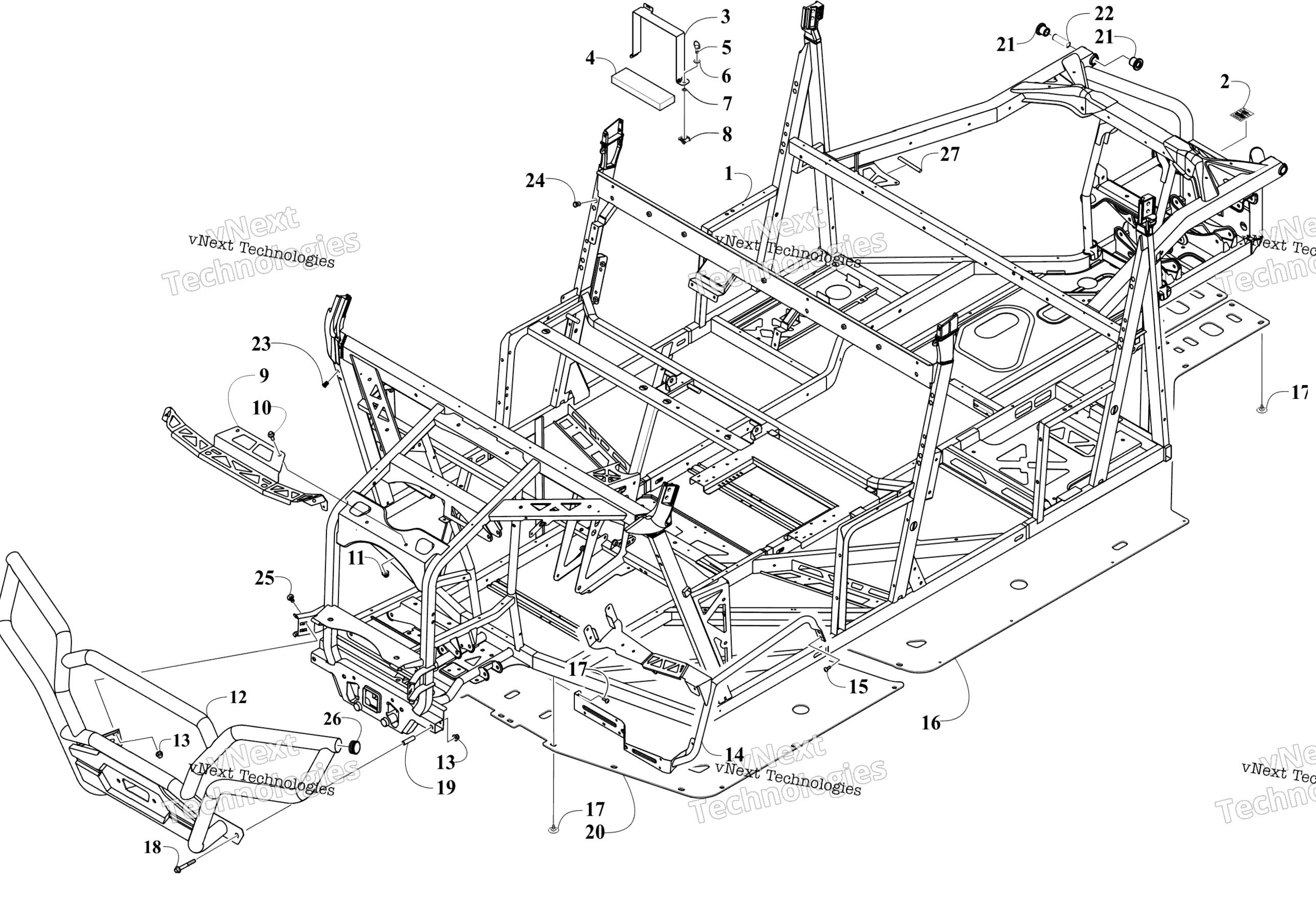 Рама And Related Parts