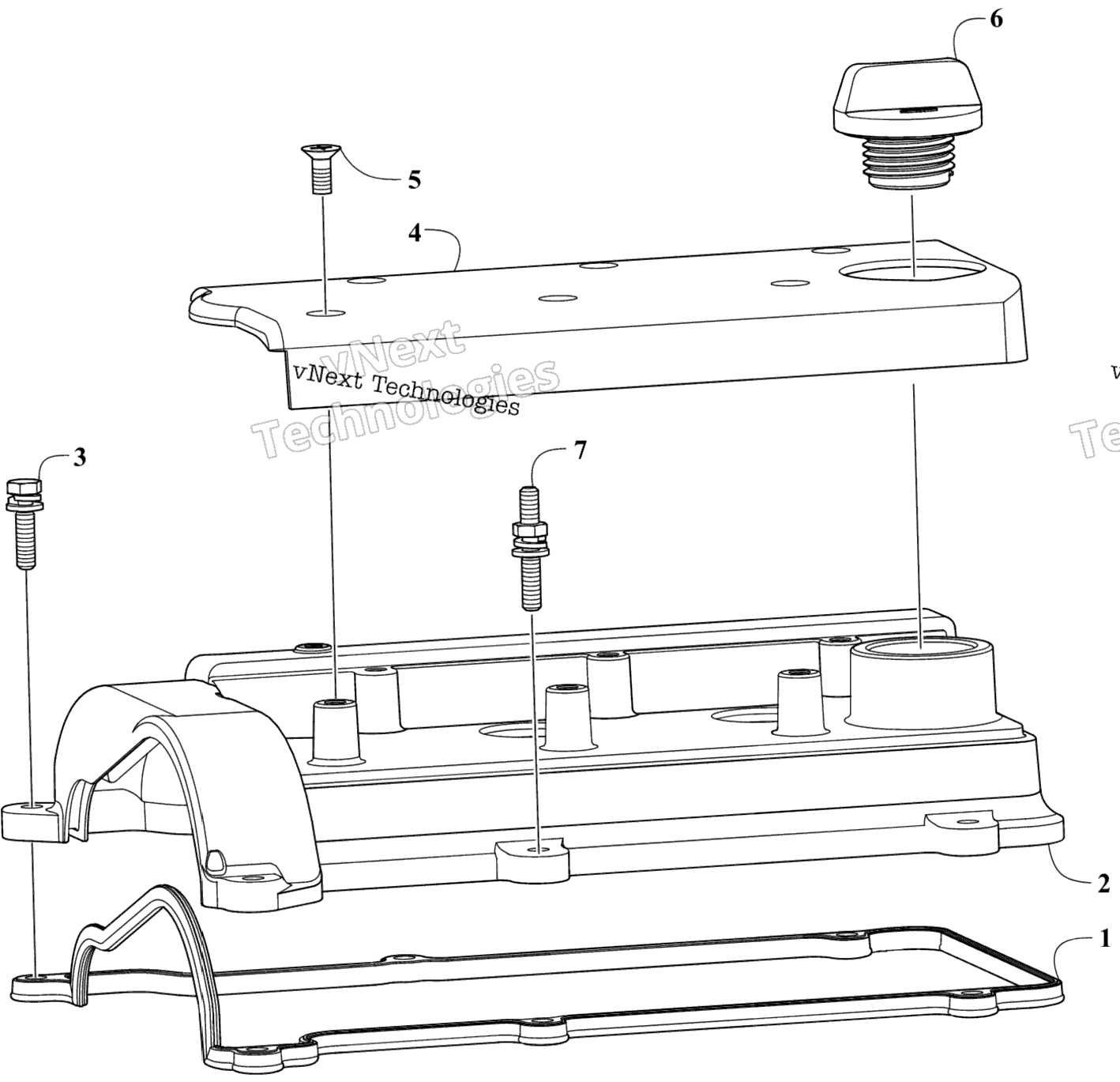 Клапанный механизм Cover Assembly