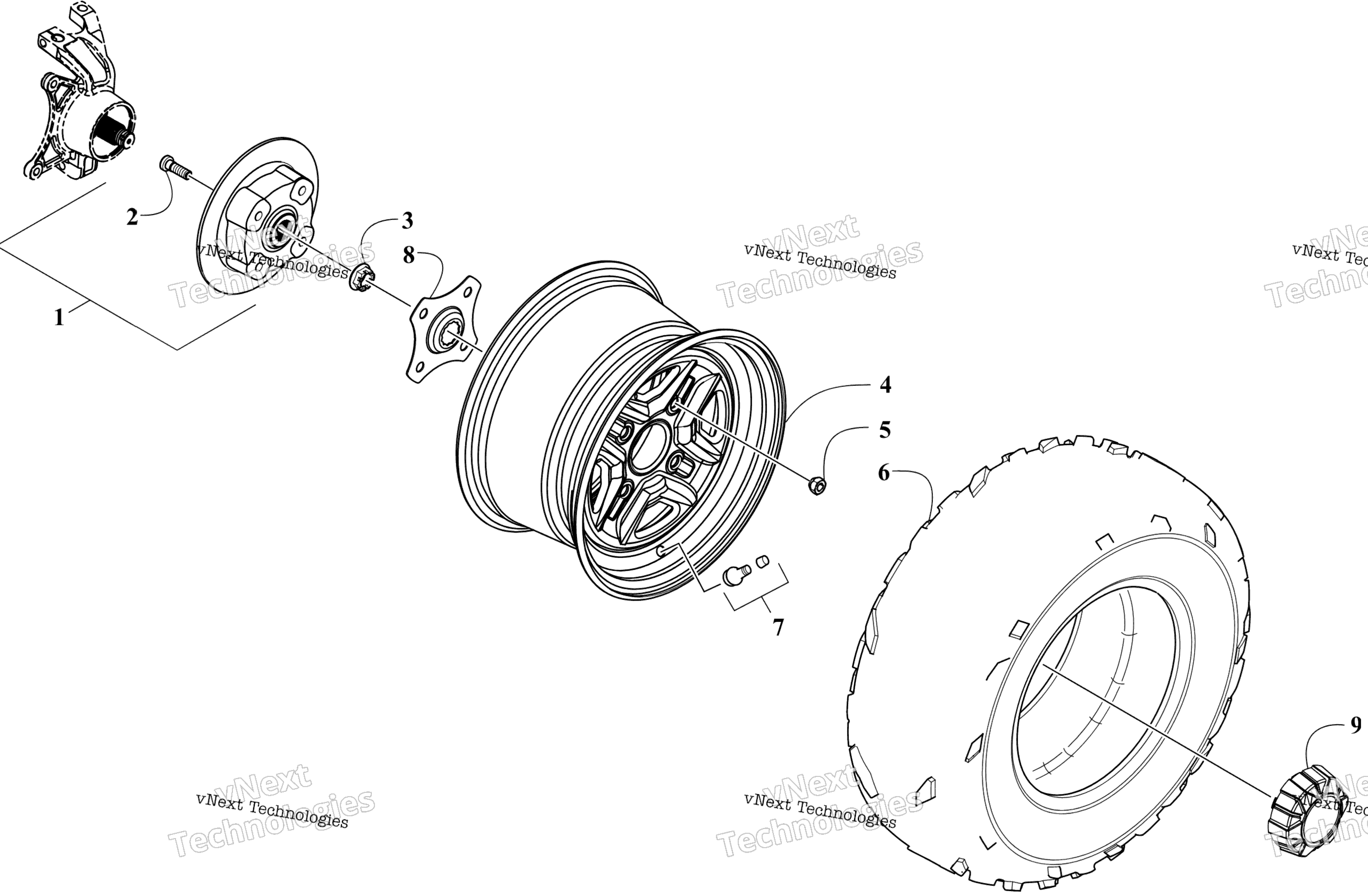 Колесо And Tire Assembly
