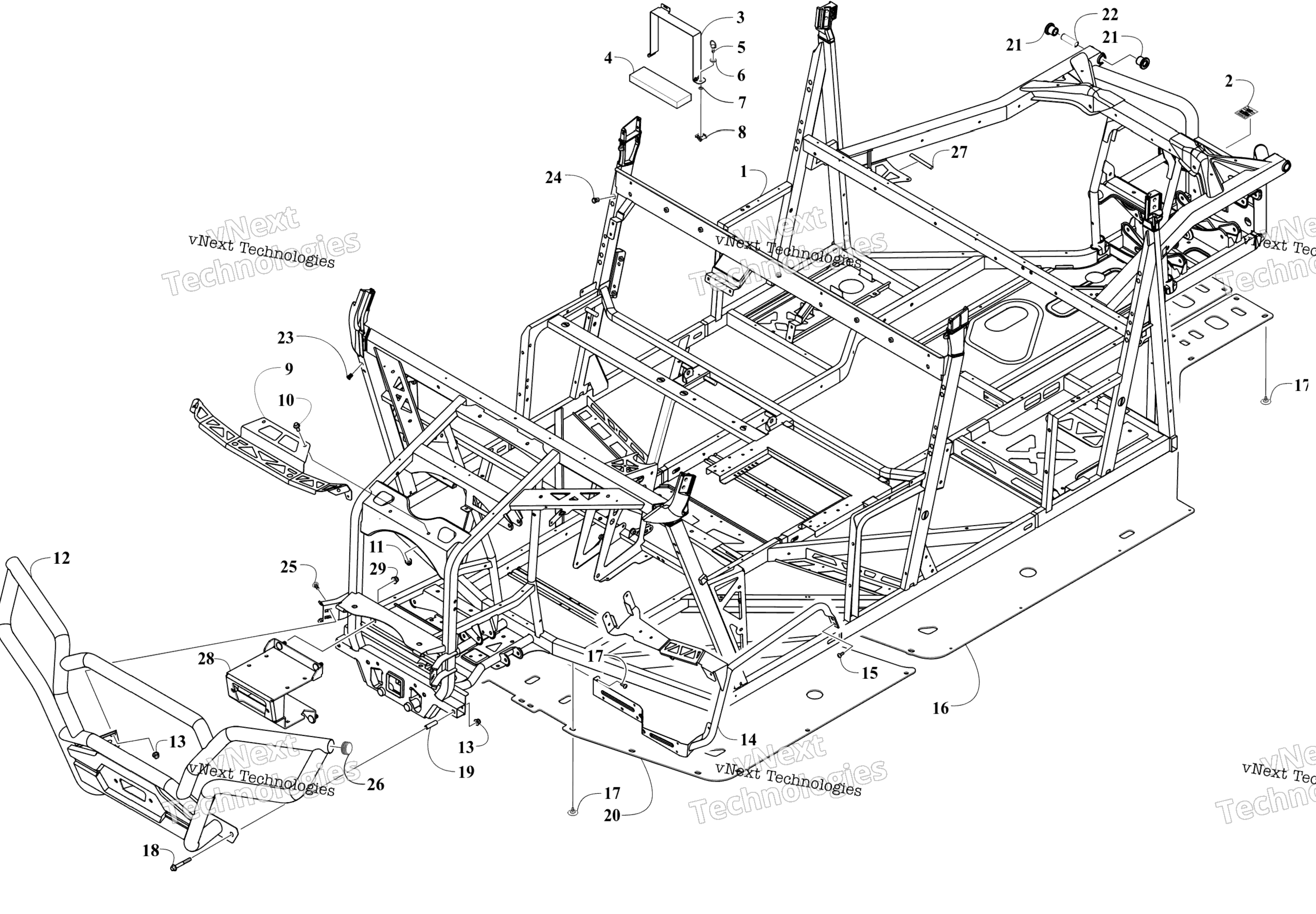 Рама And Related Parts