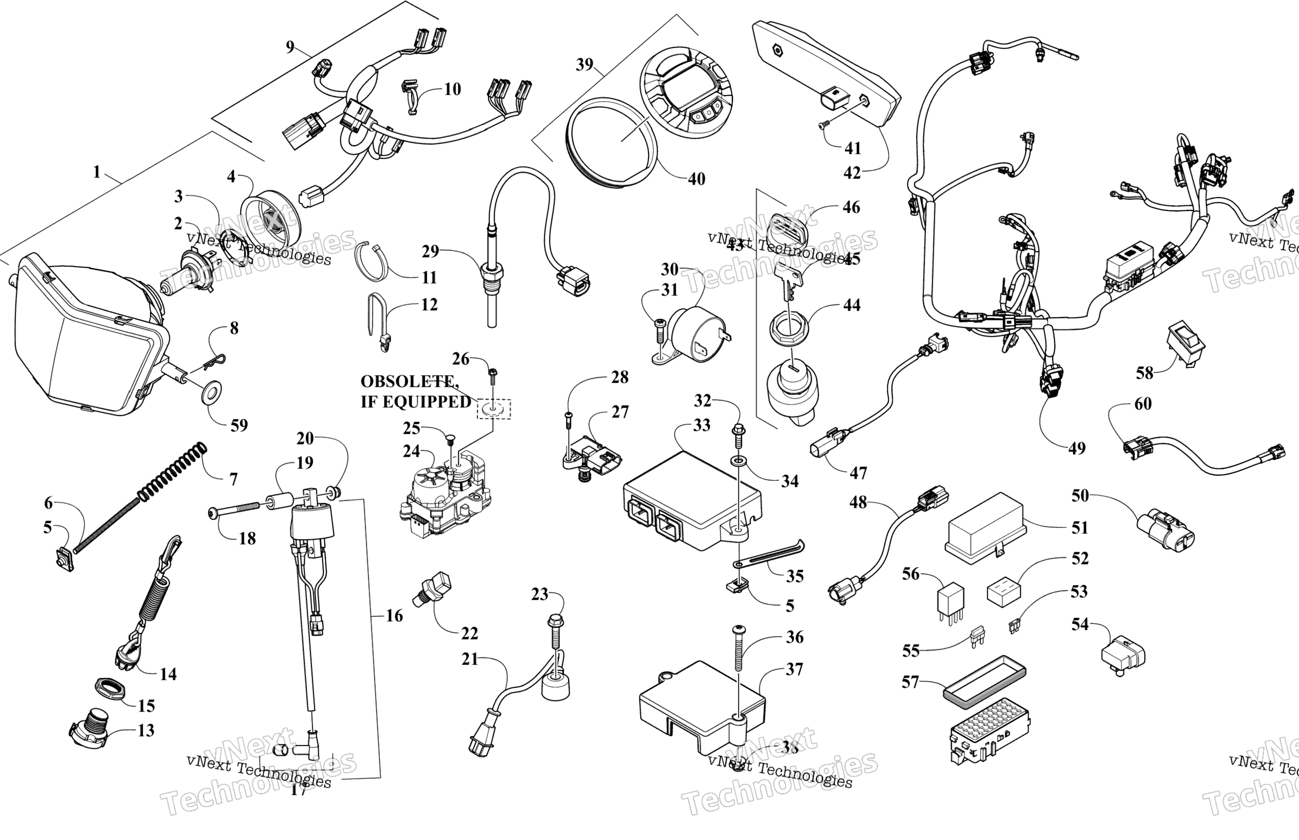 Электрооборудование Components