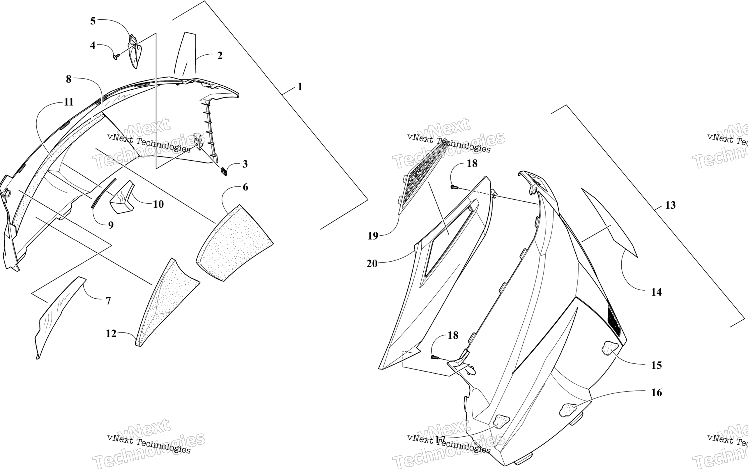 Side панель узел