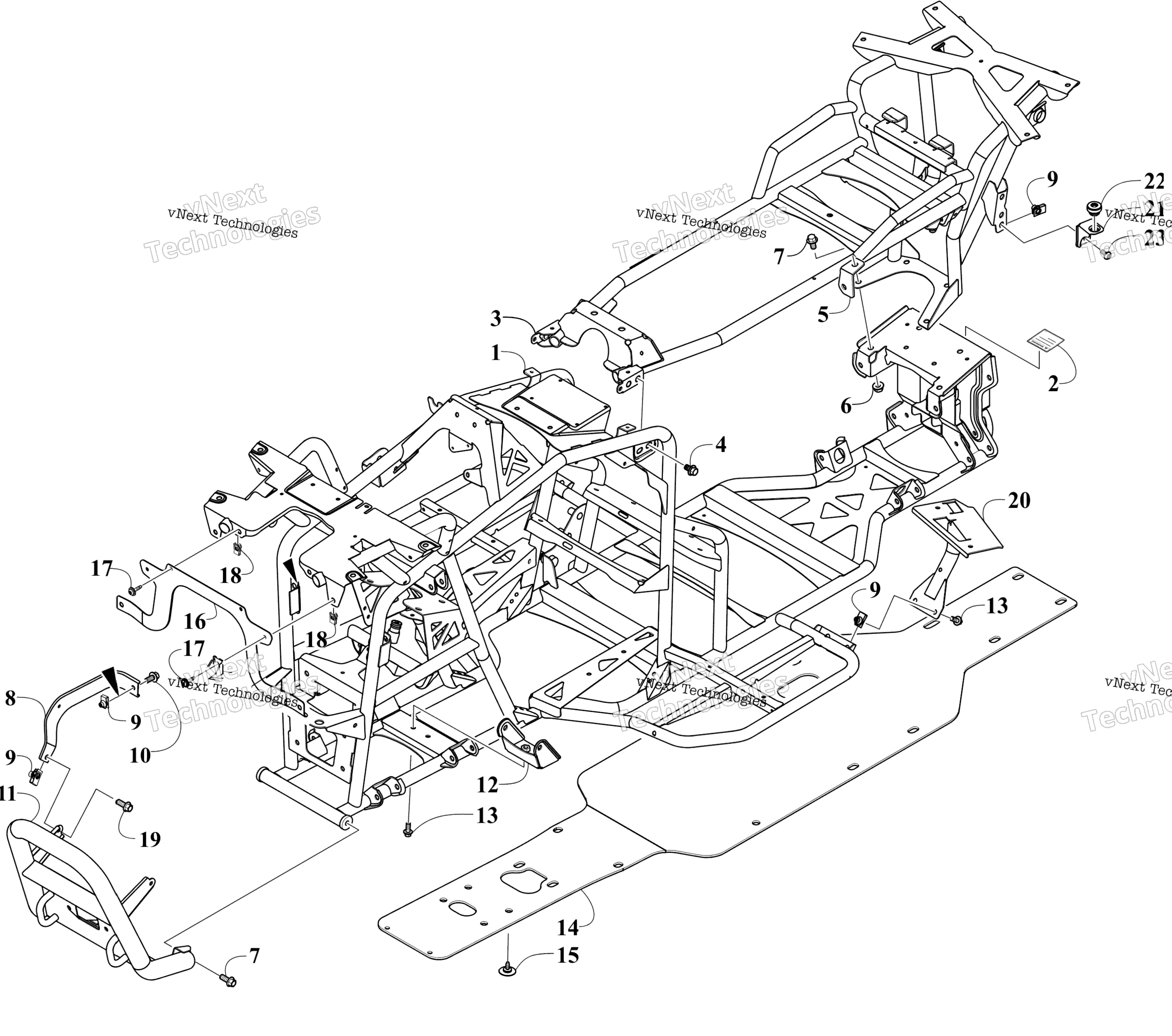 Рама And Related Parts
