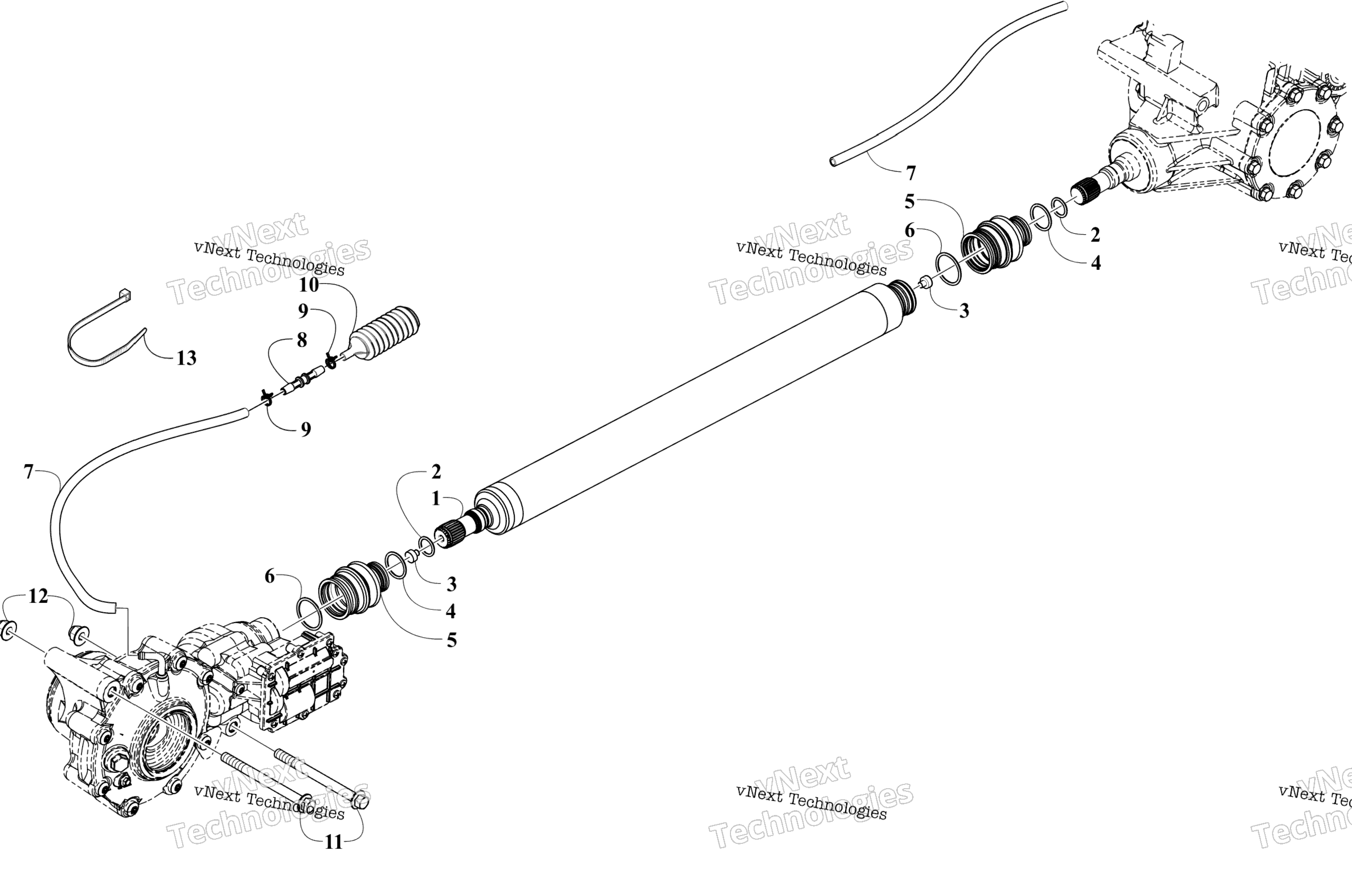 Привод Train Assembly