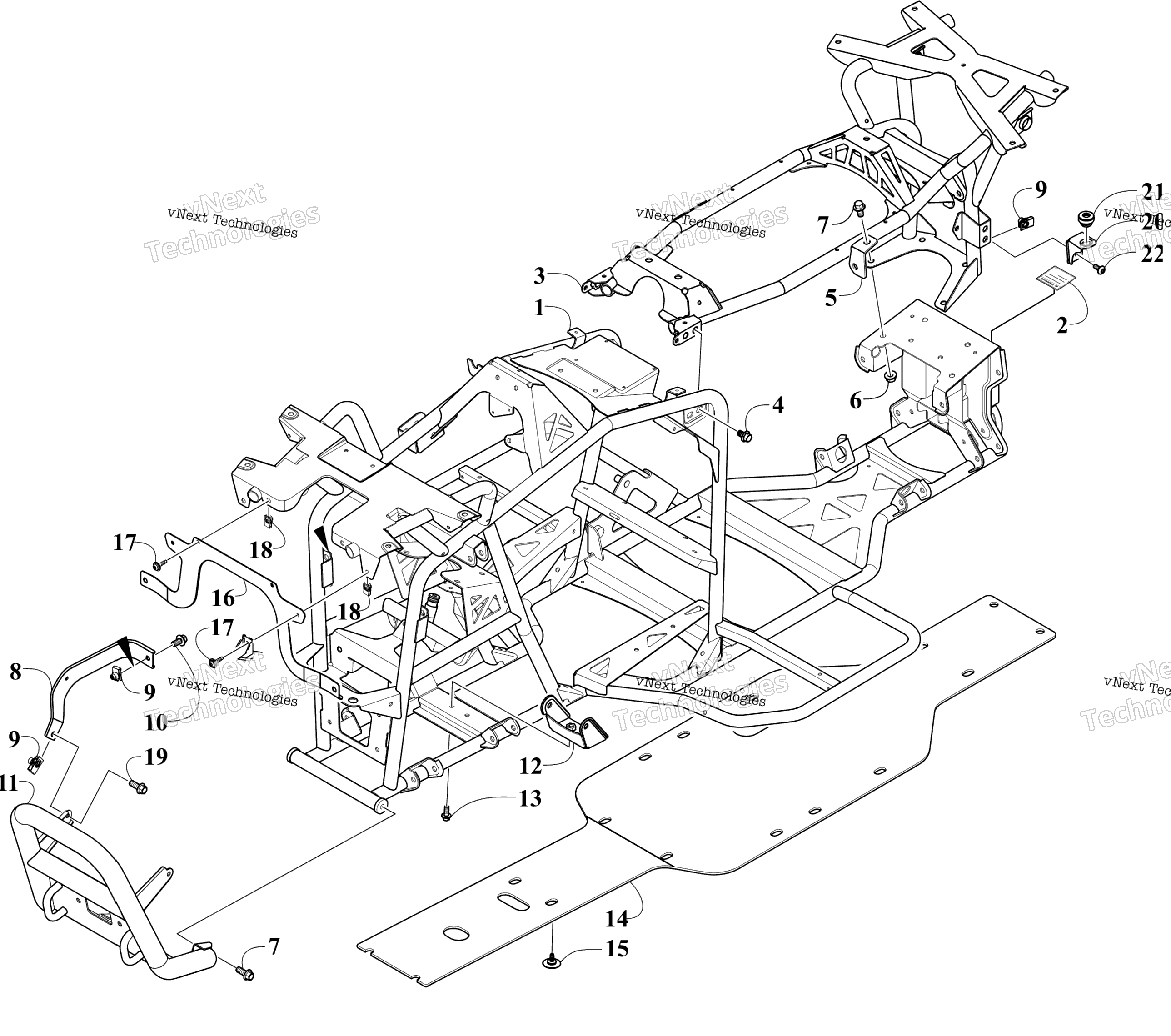 Рама And Related Parts