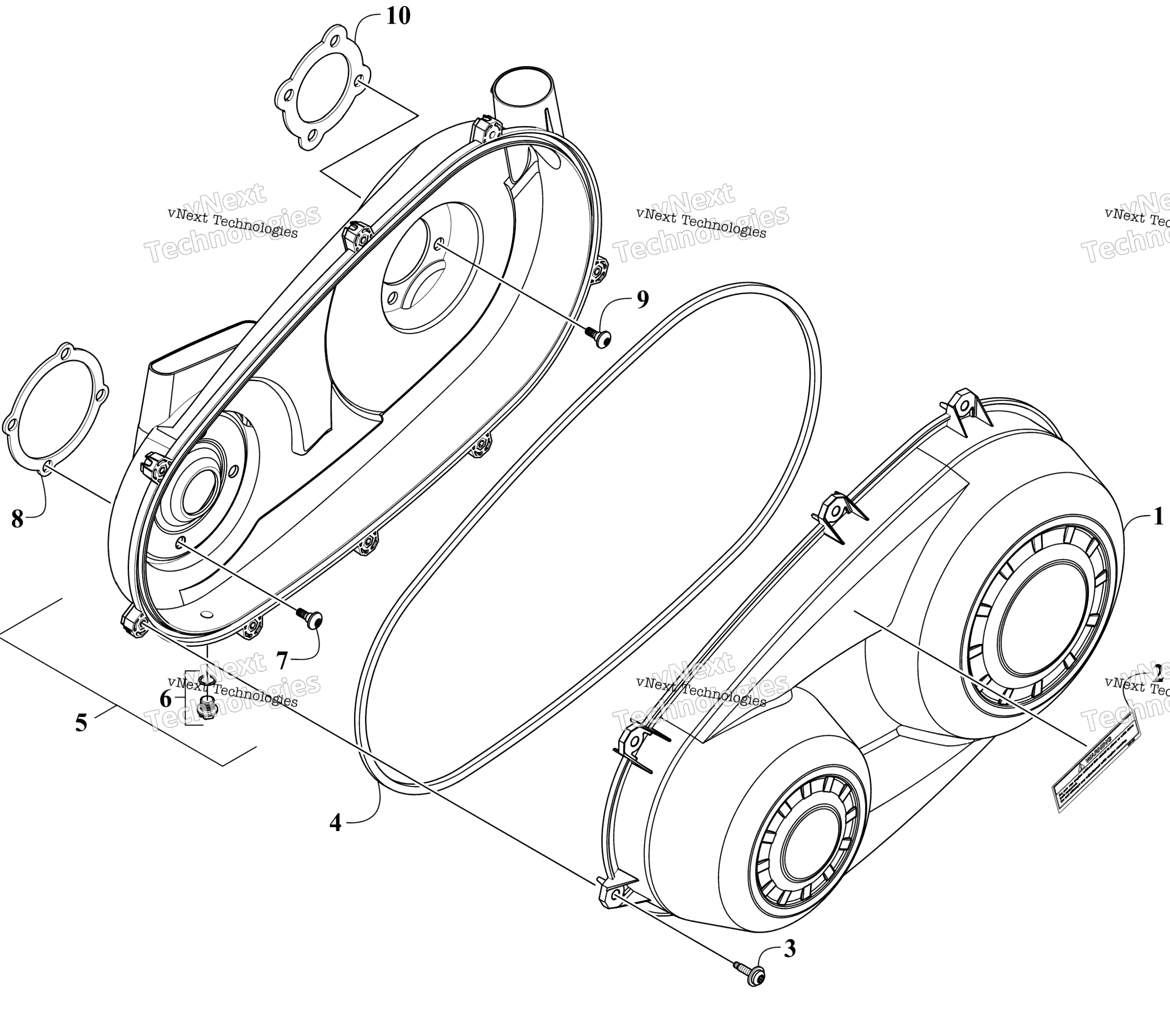 Сцепление Cover Assembly