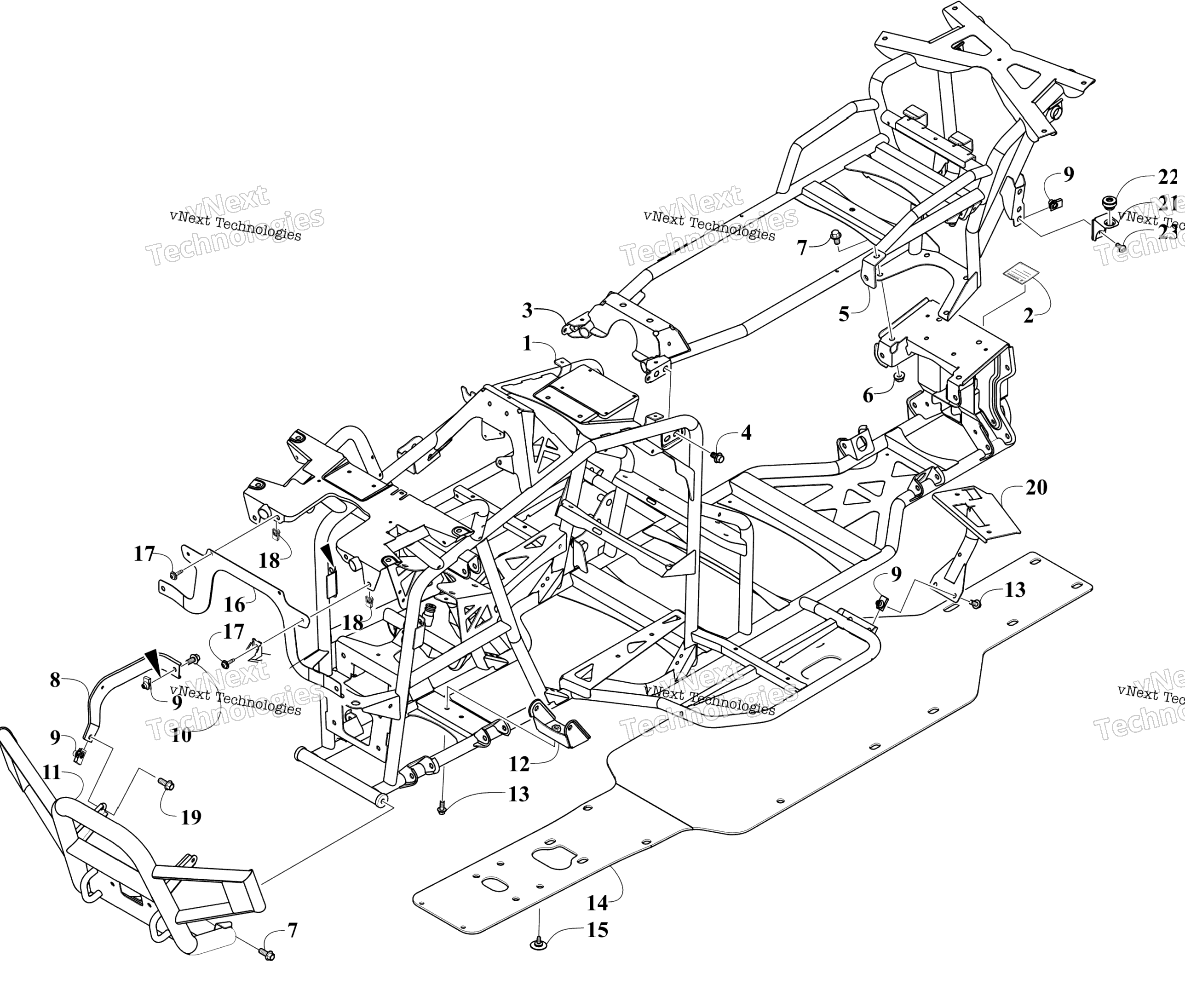 Рама And Related Parts