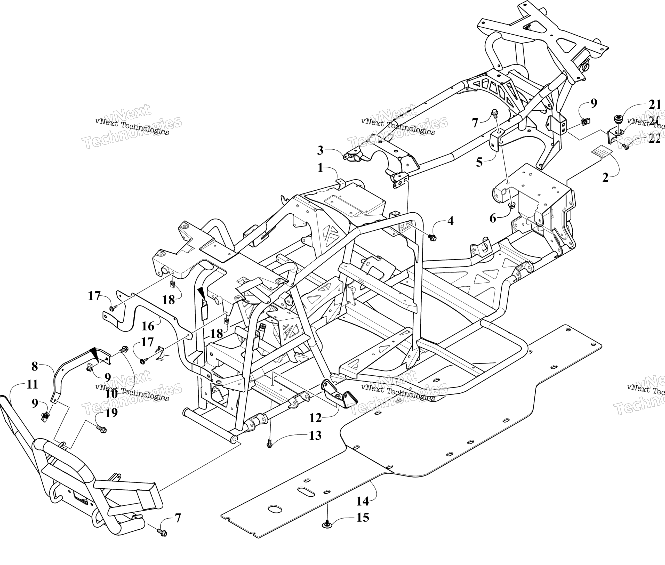 Рама And Related Parts