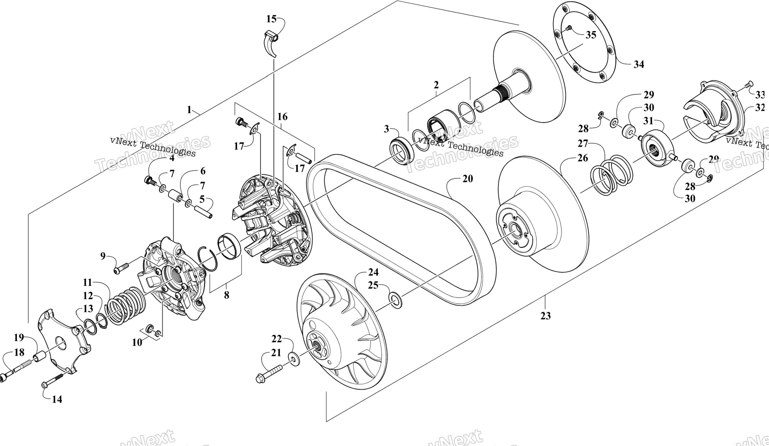 Сцепление Assemblies