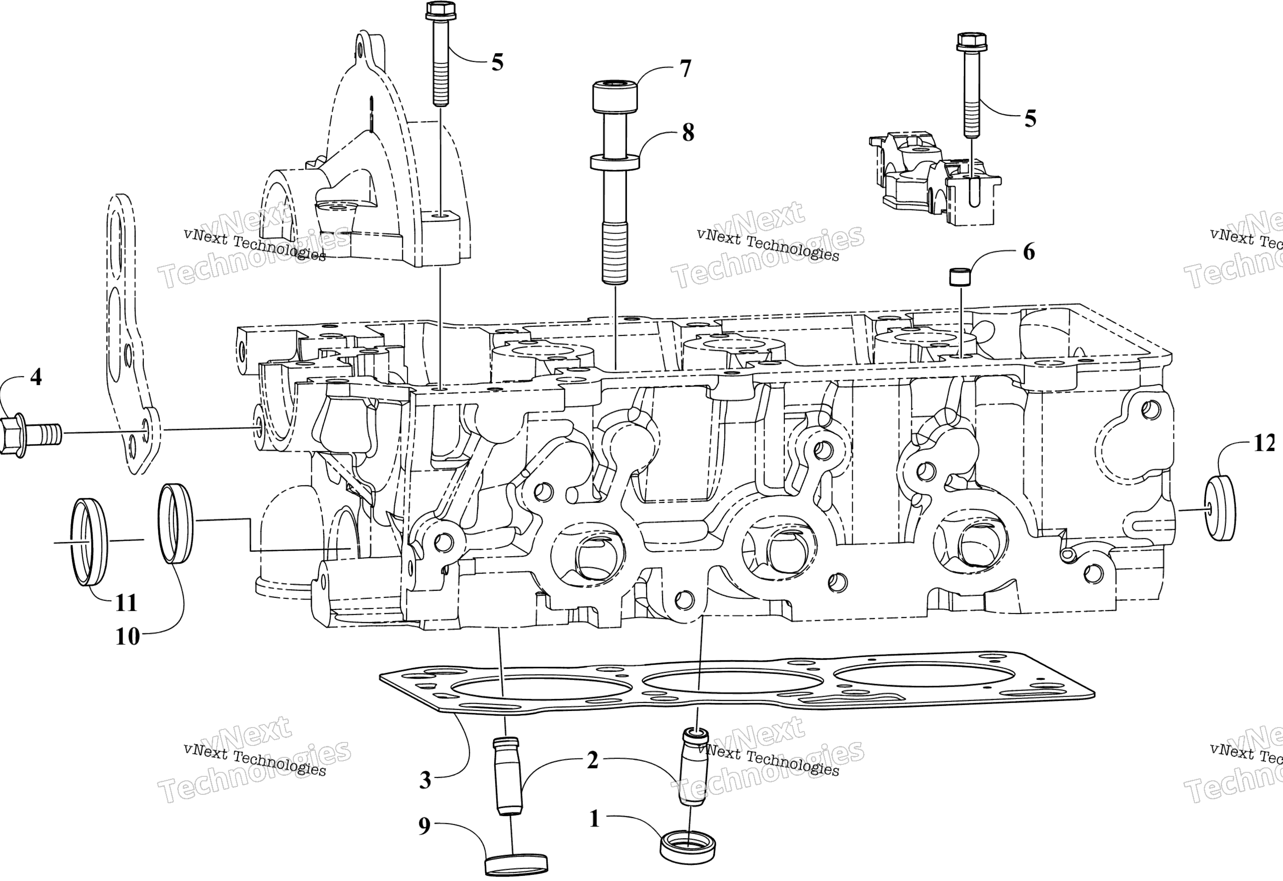 головка узел