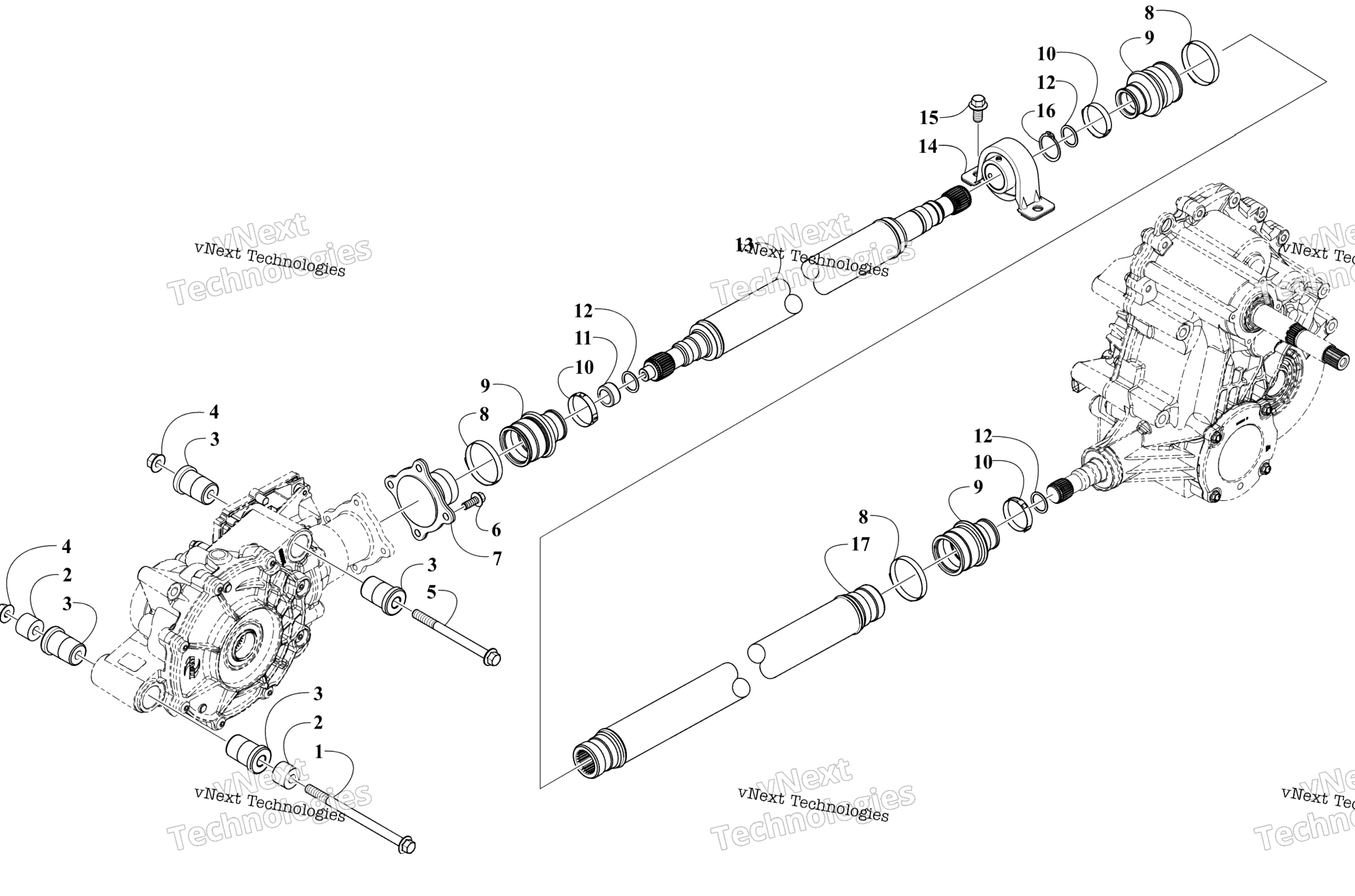 Привод Train Assembly