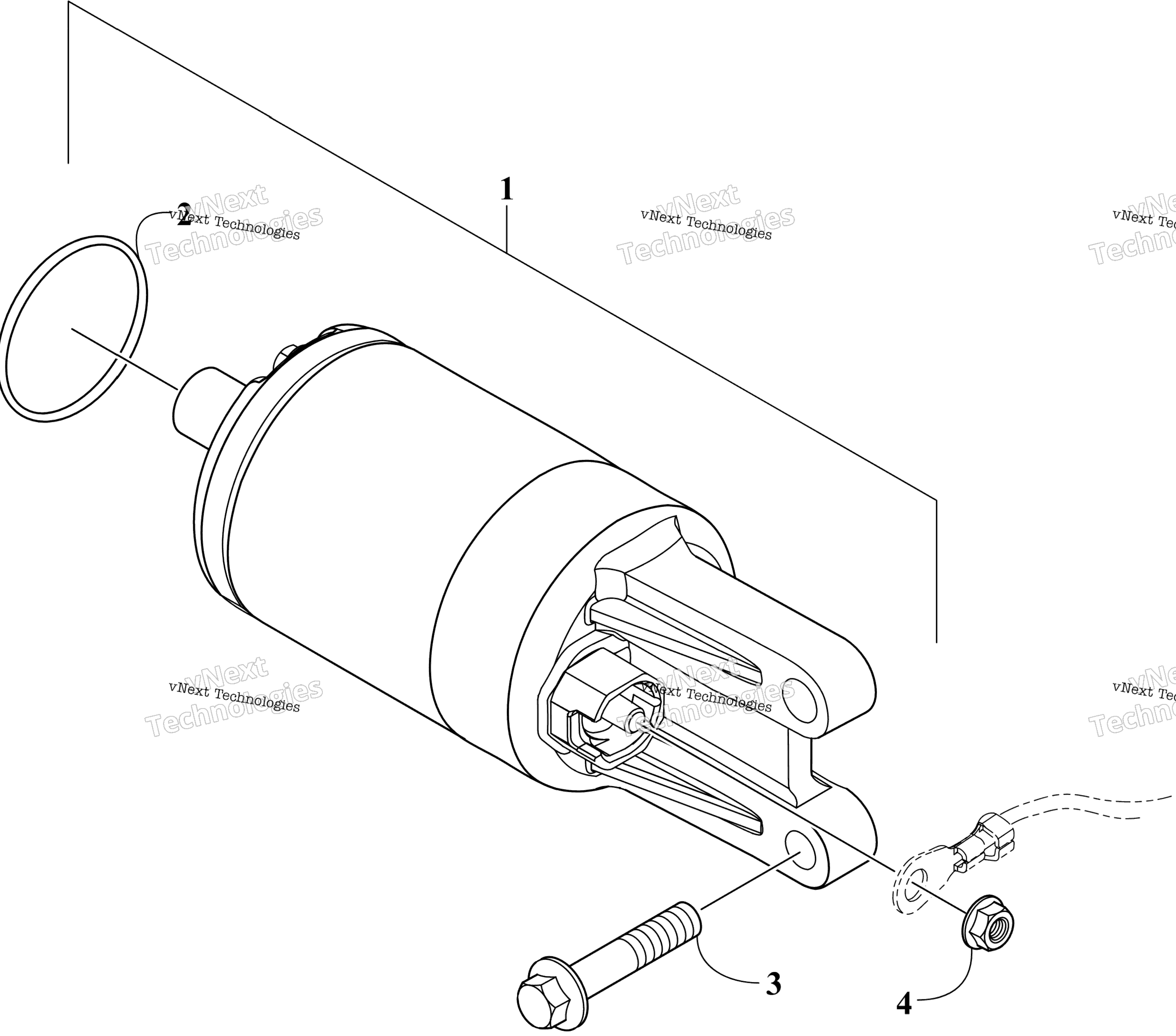Стартер Motor Assembly