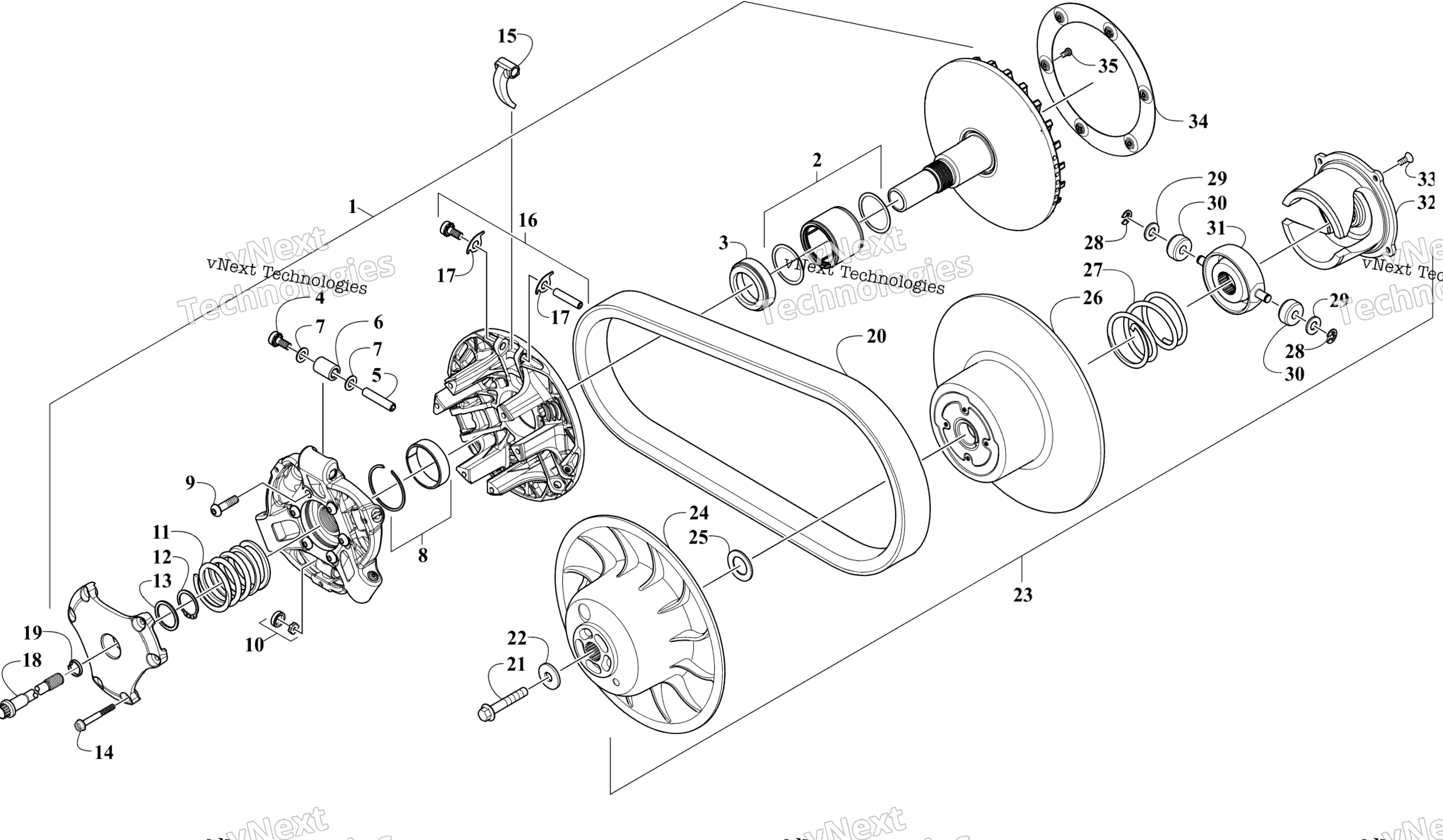 Сцепление Assemblies