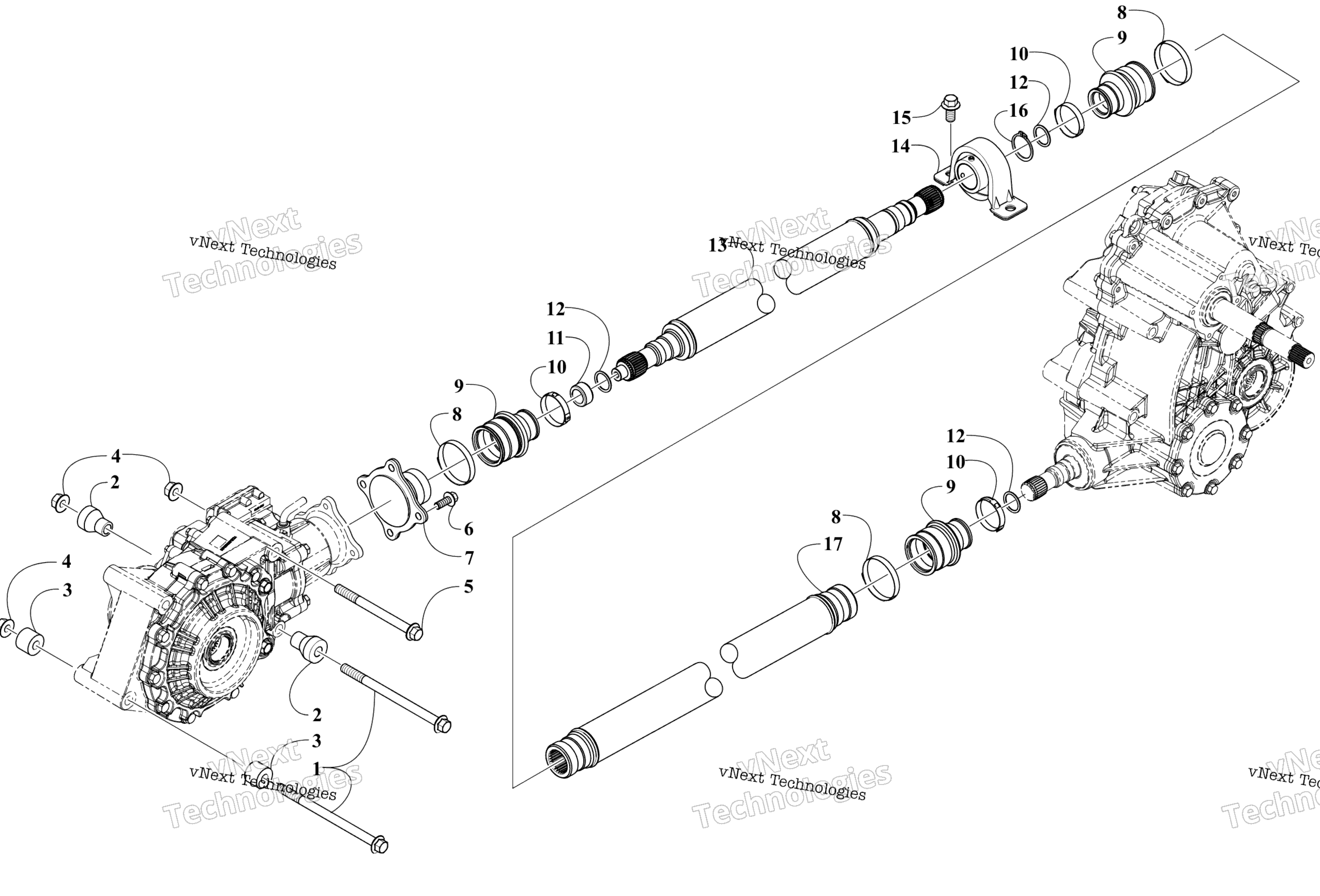 Привод Train Assembly