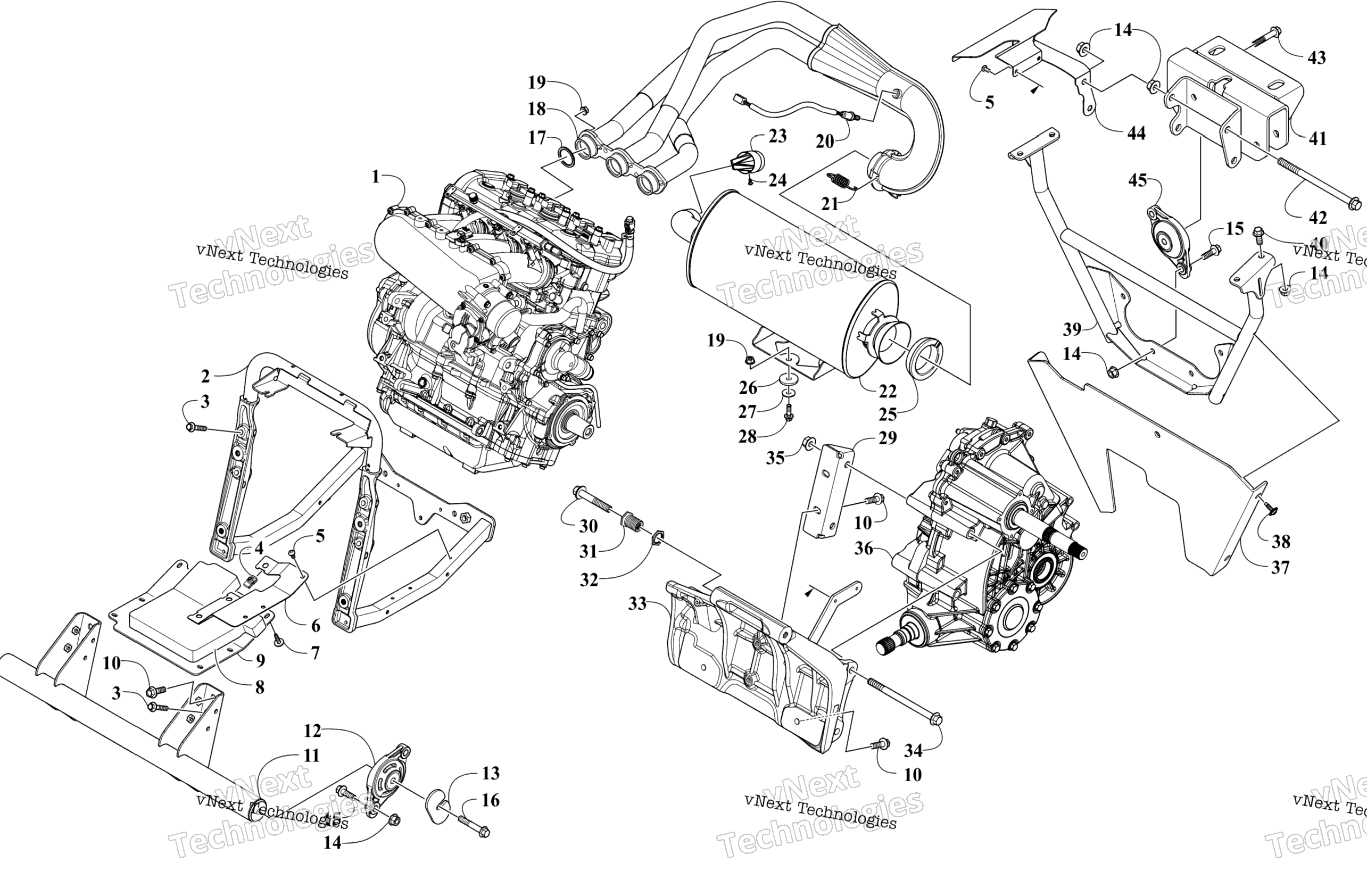 Двигатель And Related Parts