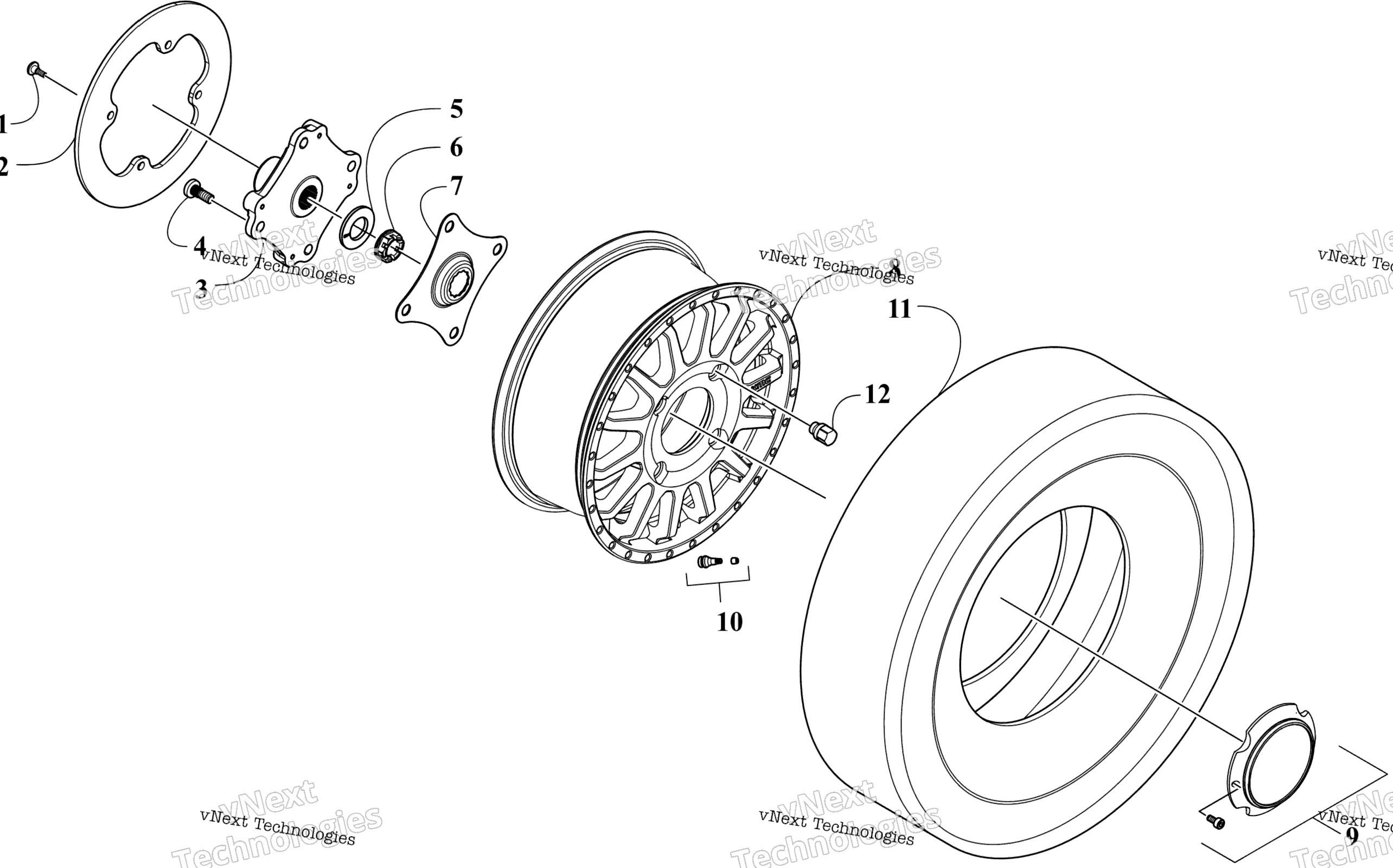Колесо And Tire Assembly