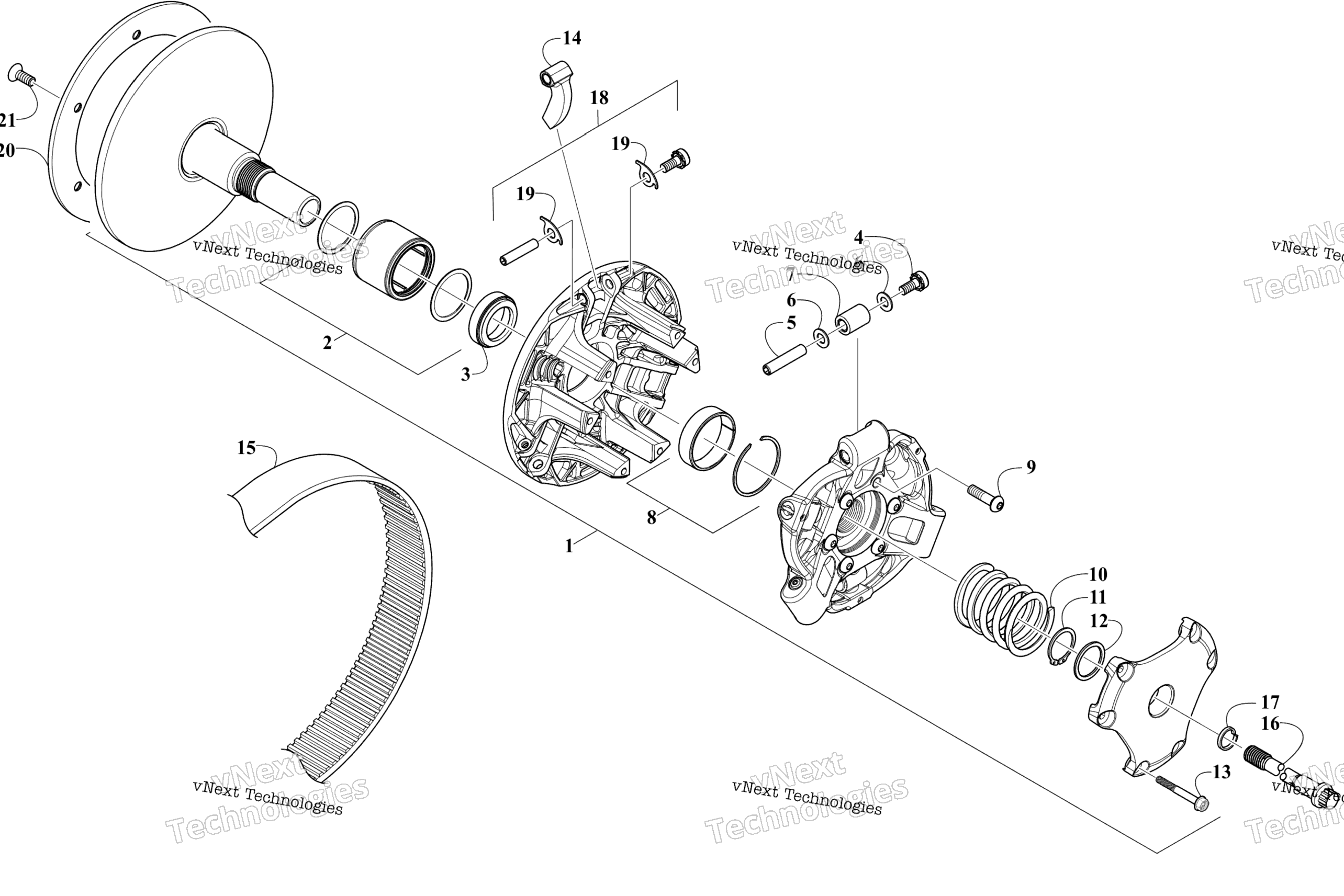 Привод Clutch