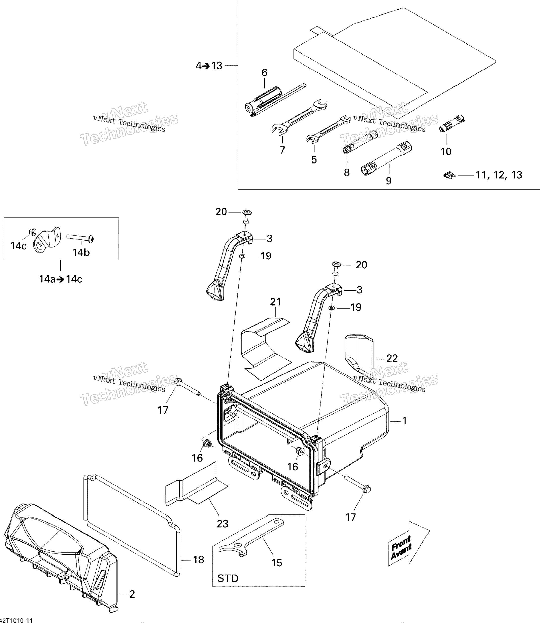 Задняя часть Cargo Box