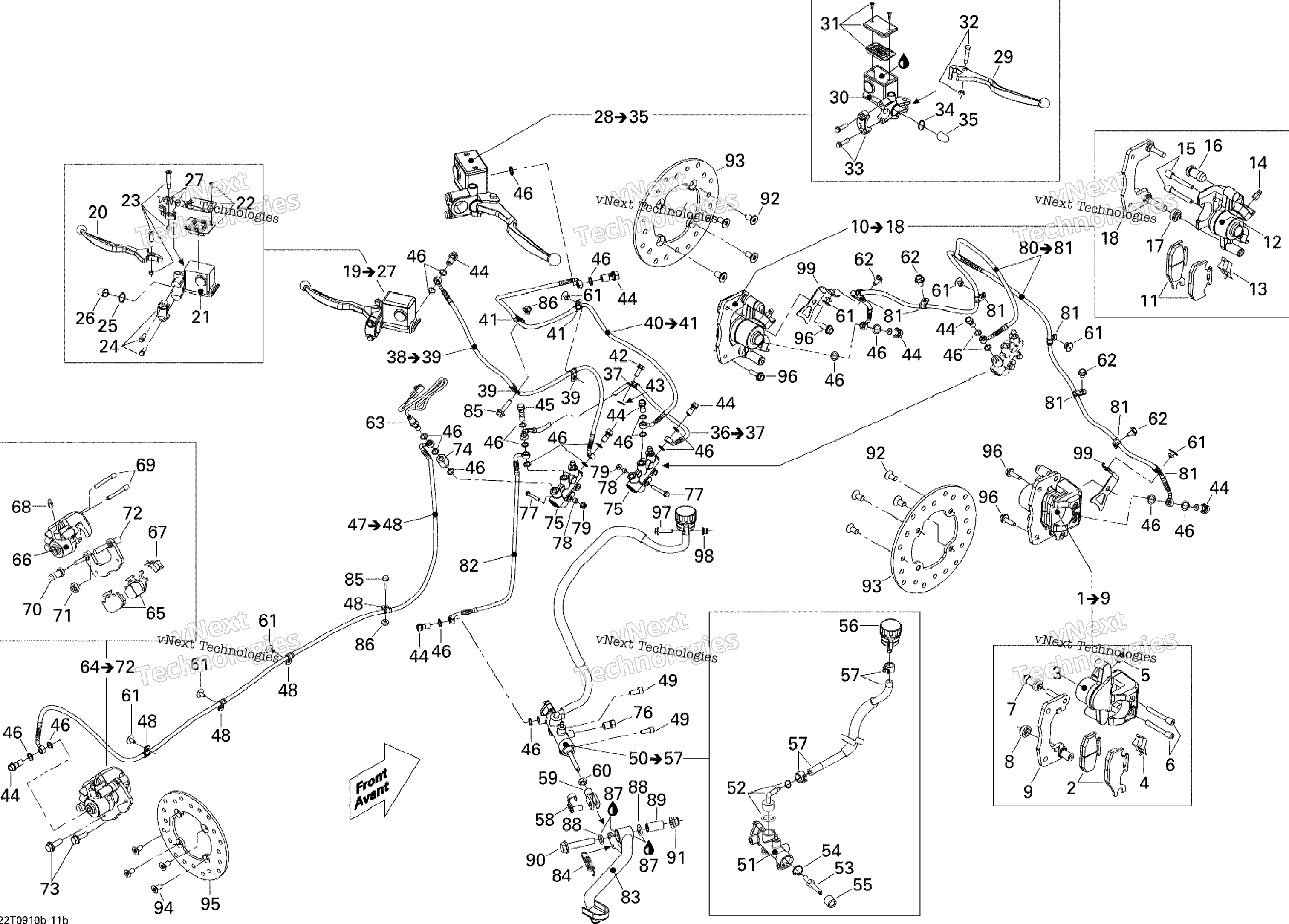 Hydraulic Brakes Европа