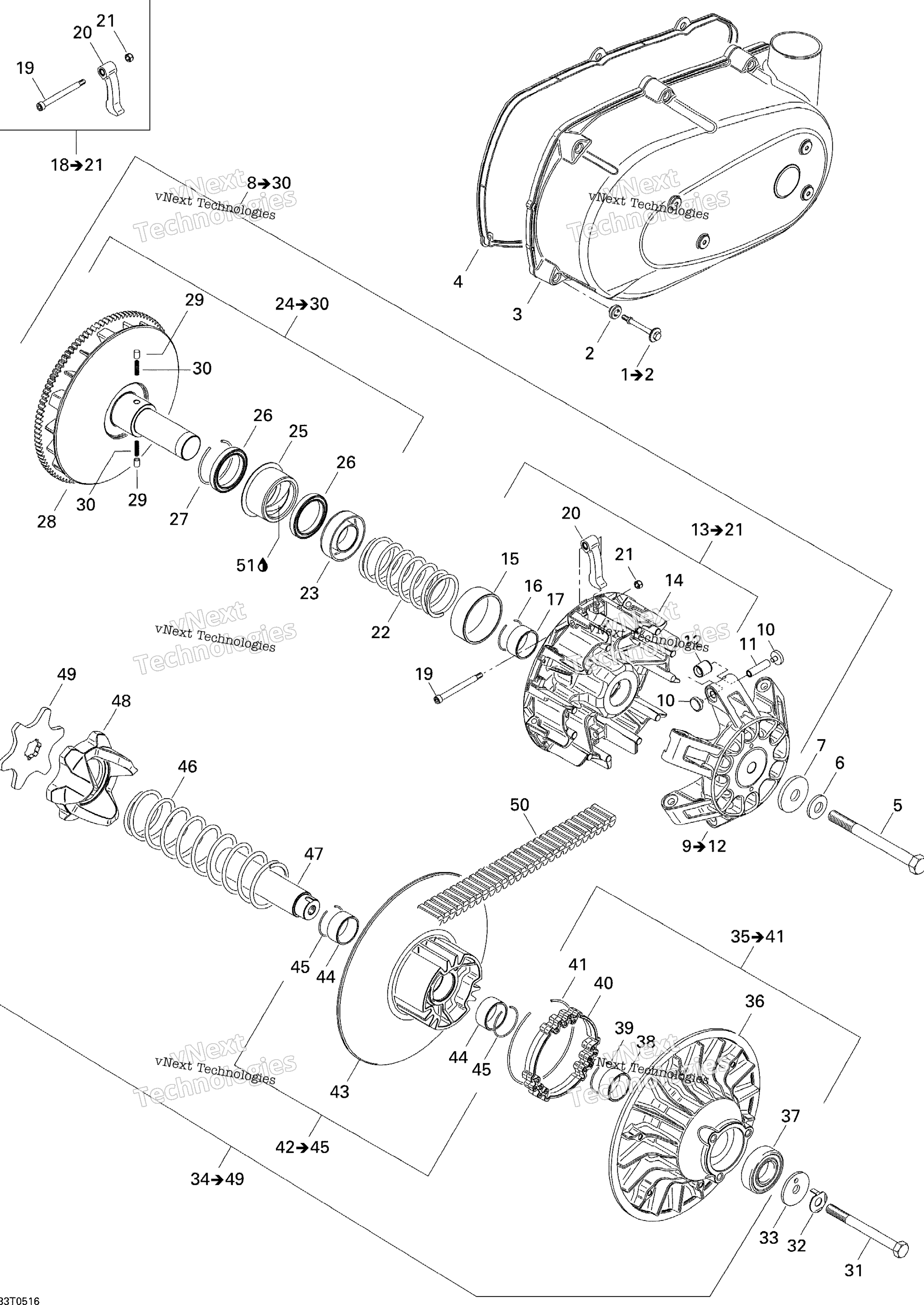 Belt и двигатель Pulley System