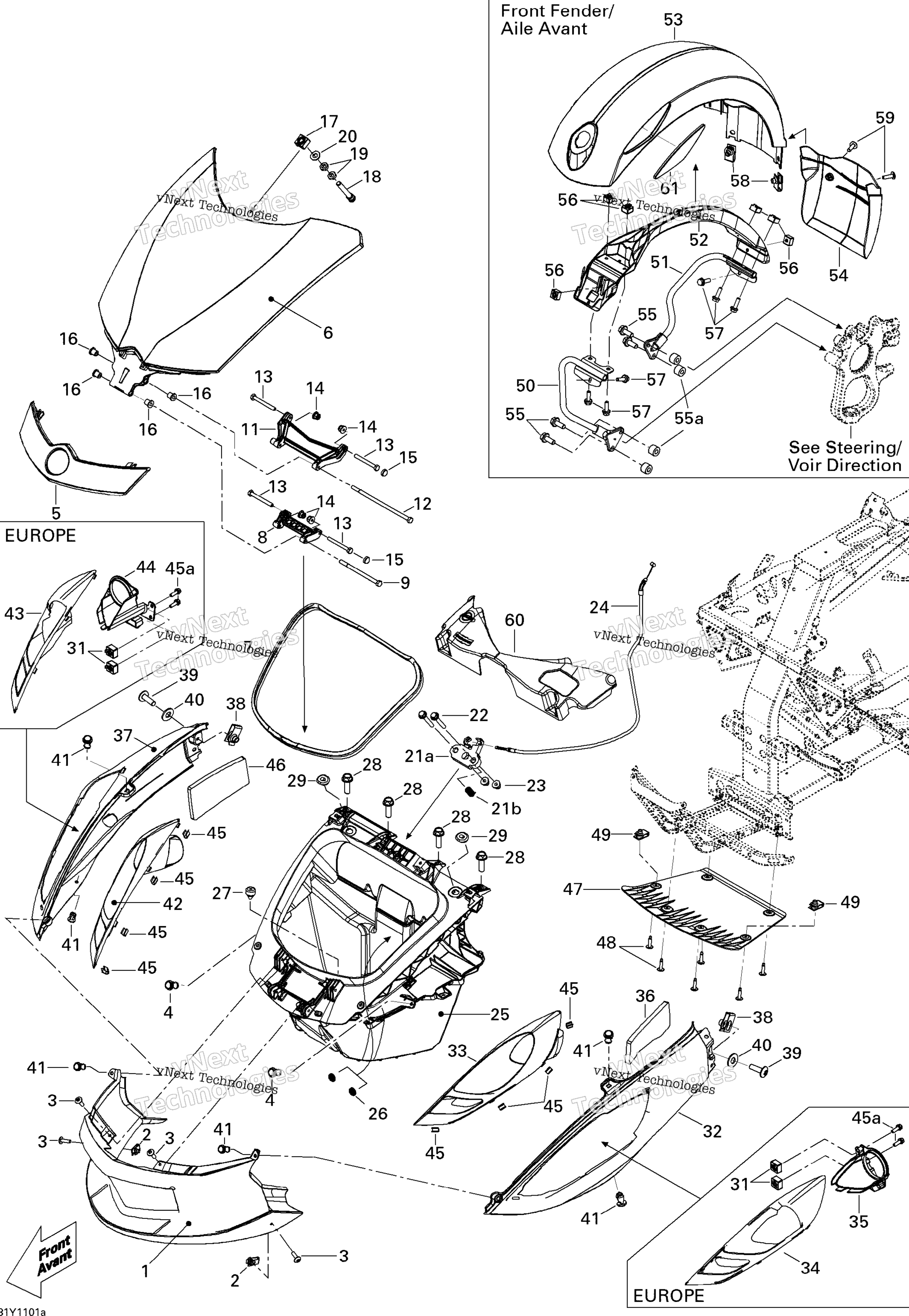 Кузов And Accessories Front Sm5