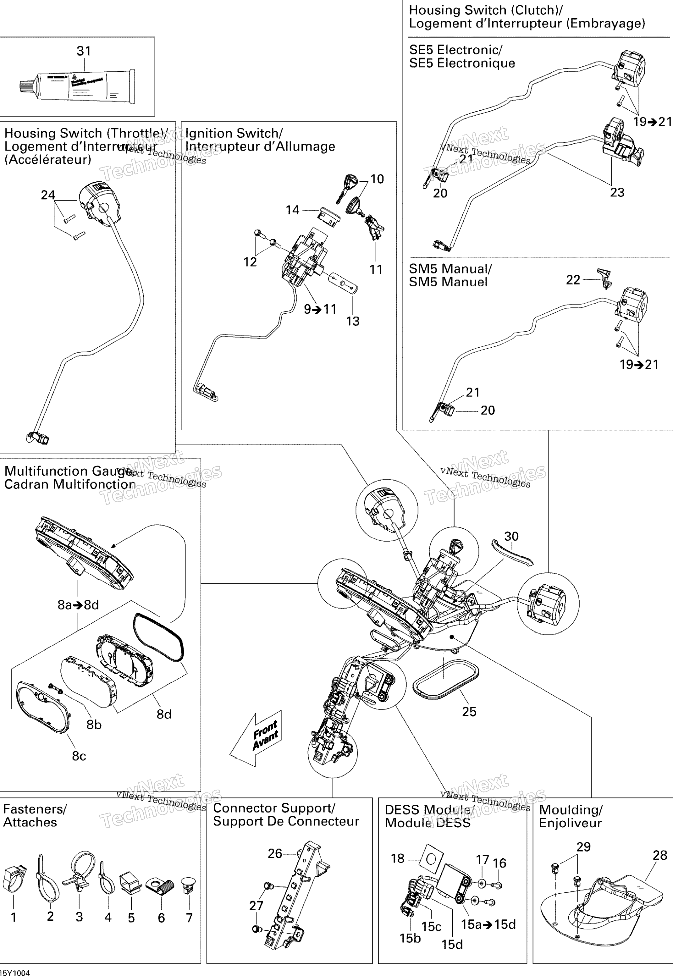 Электрооборудование Accessories, Steering Se5 Electronic