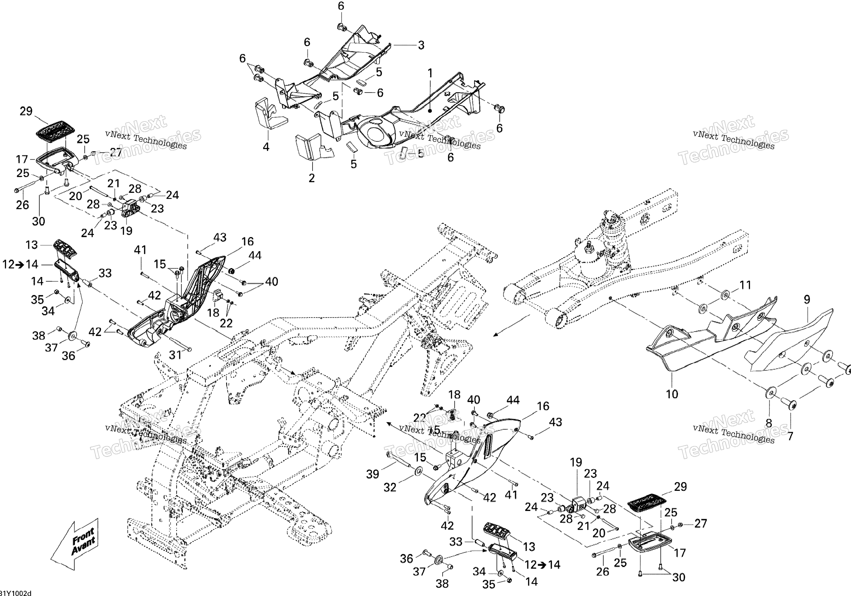 кузов и аксессуары Sm5, Side Parts 2