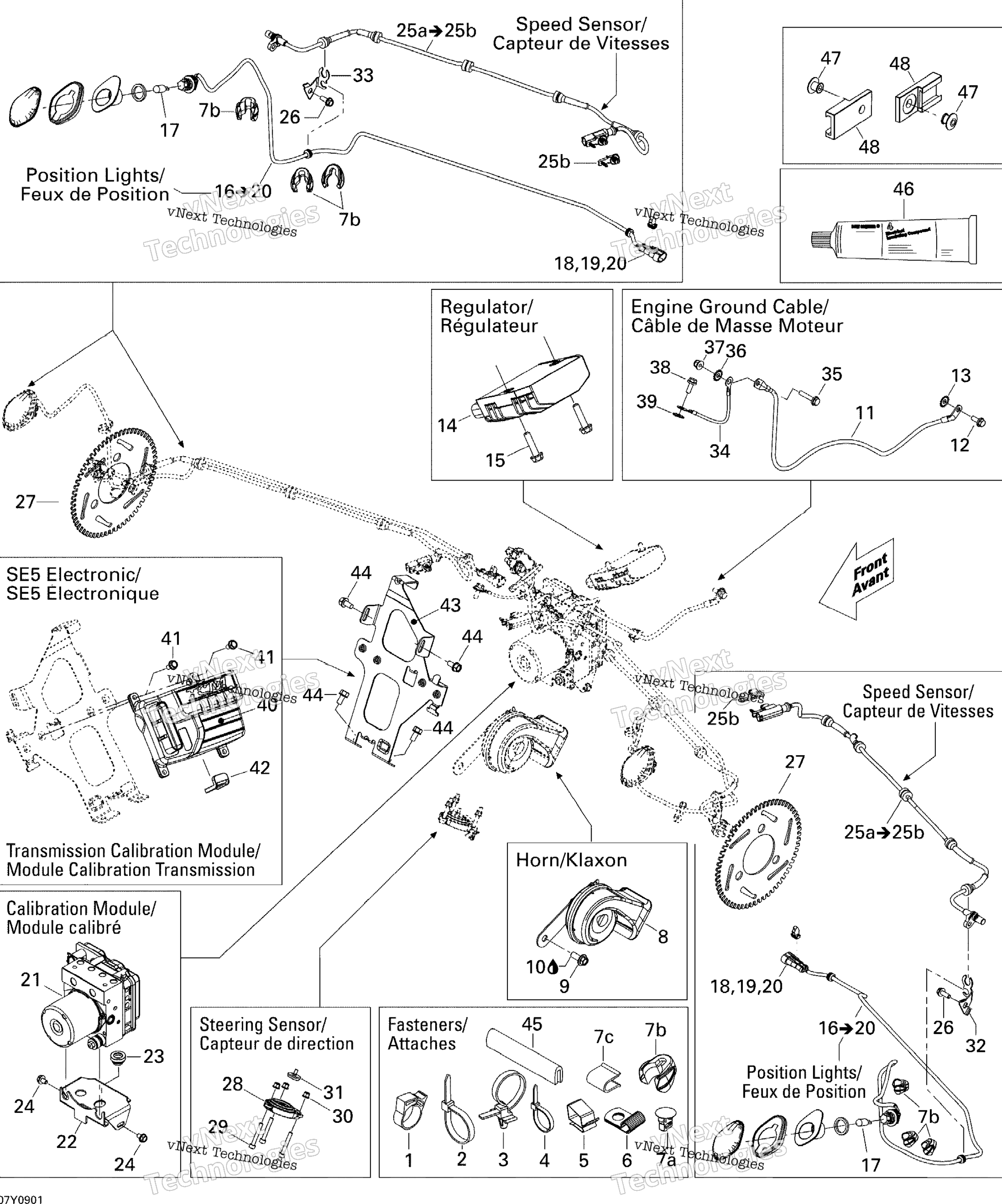 Электрооборудование Accessories, Front Sm5 Manual