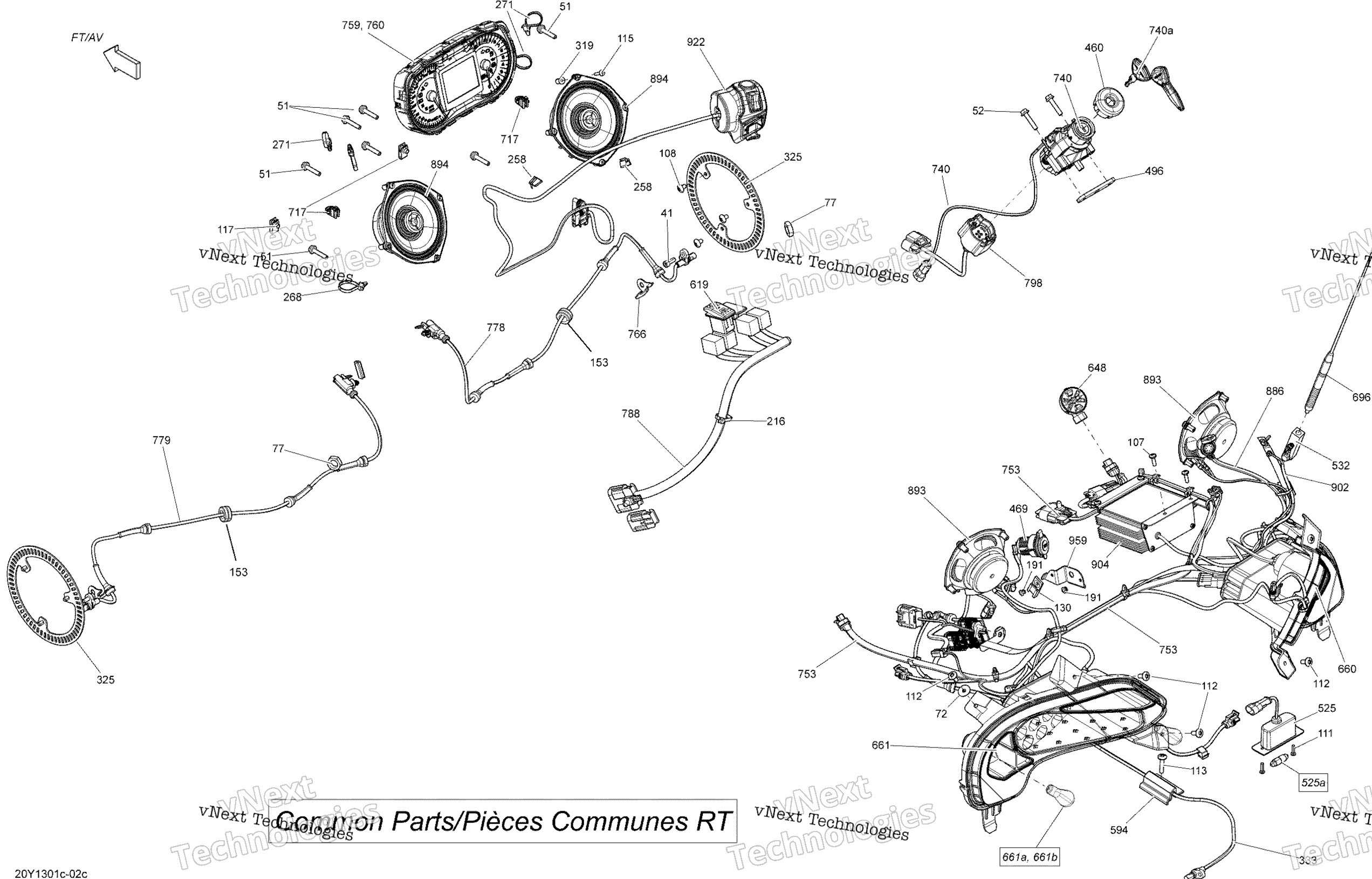 Электрооборудование System Common Parts