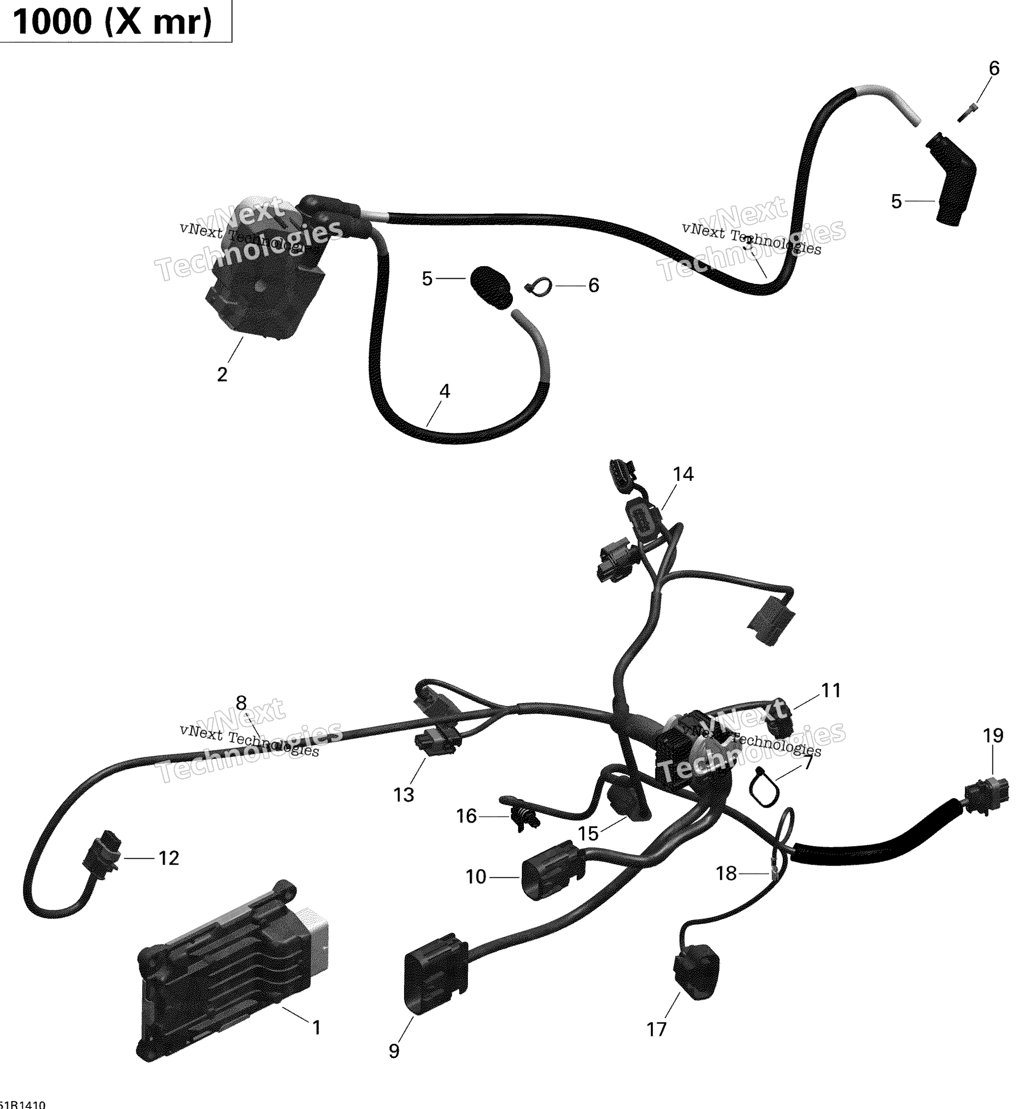 Двигатель Harness And Electronic Module