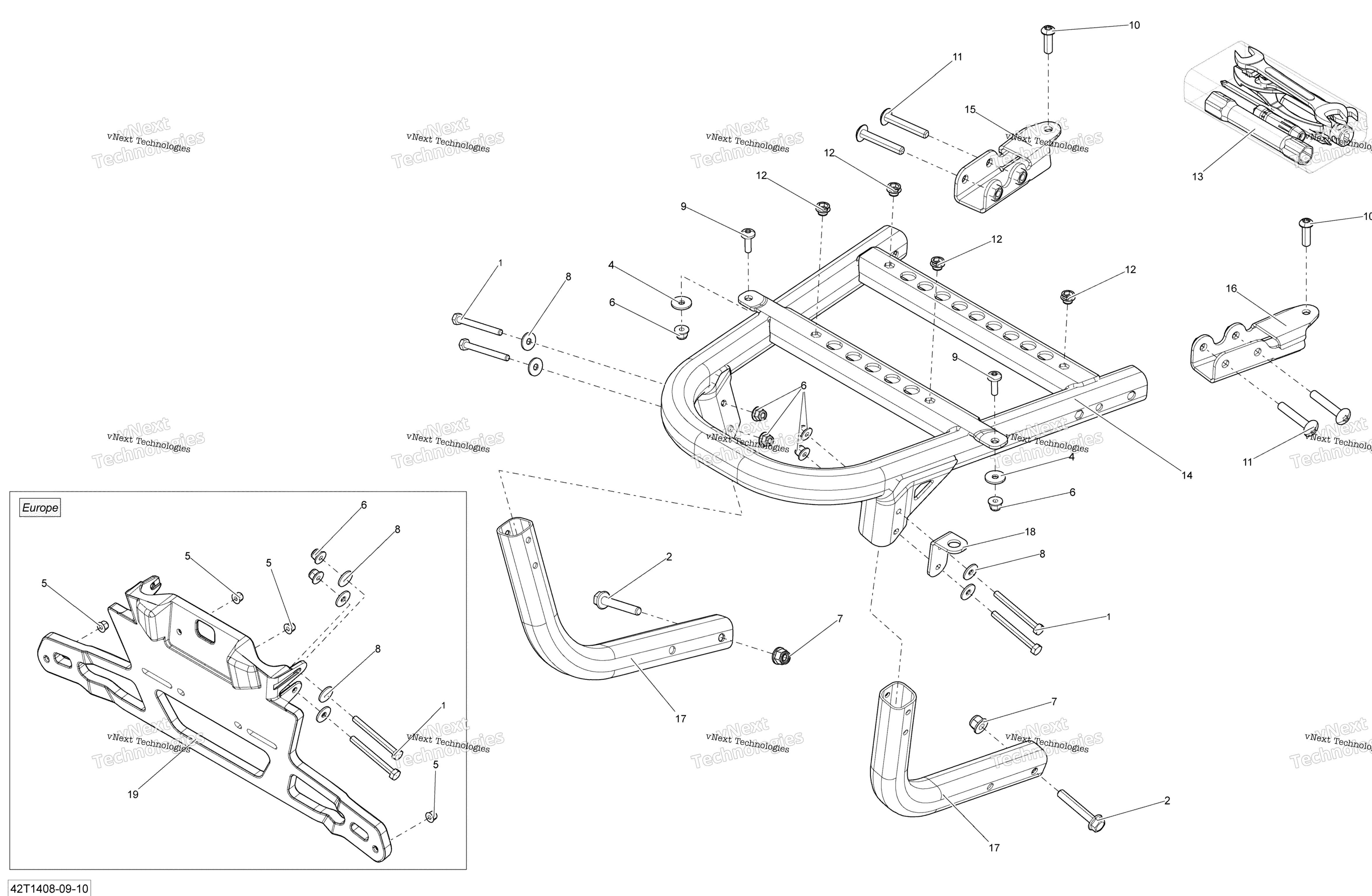 Задняя часть Cargo Box