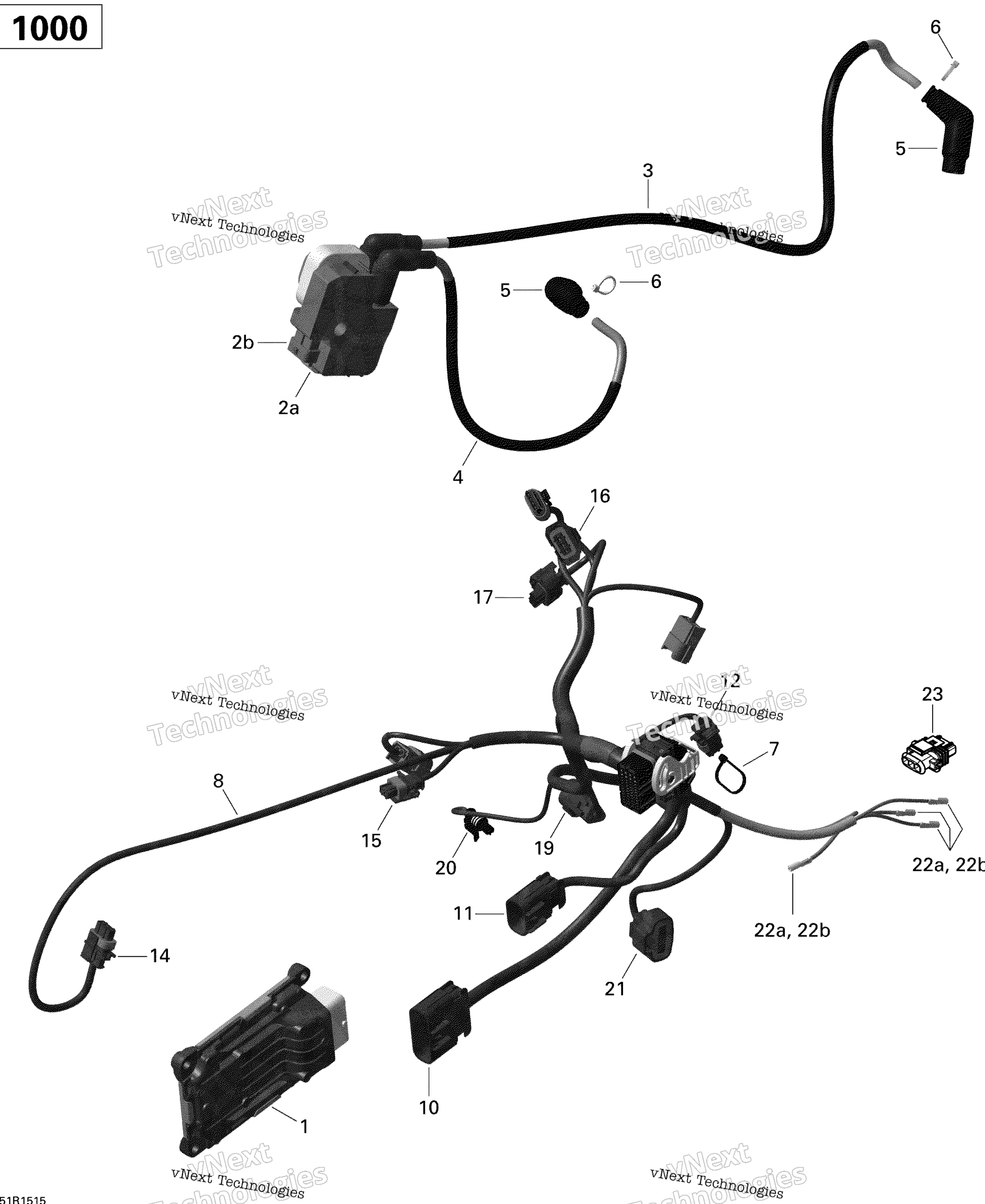 Двигатель Harness And Electronic Module Outlander