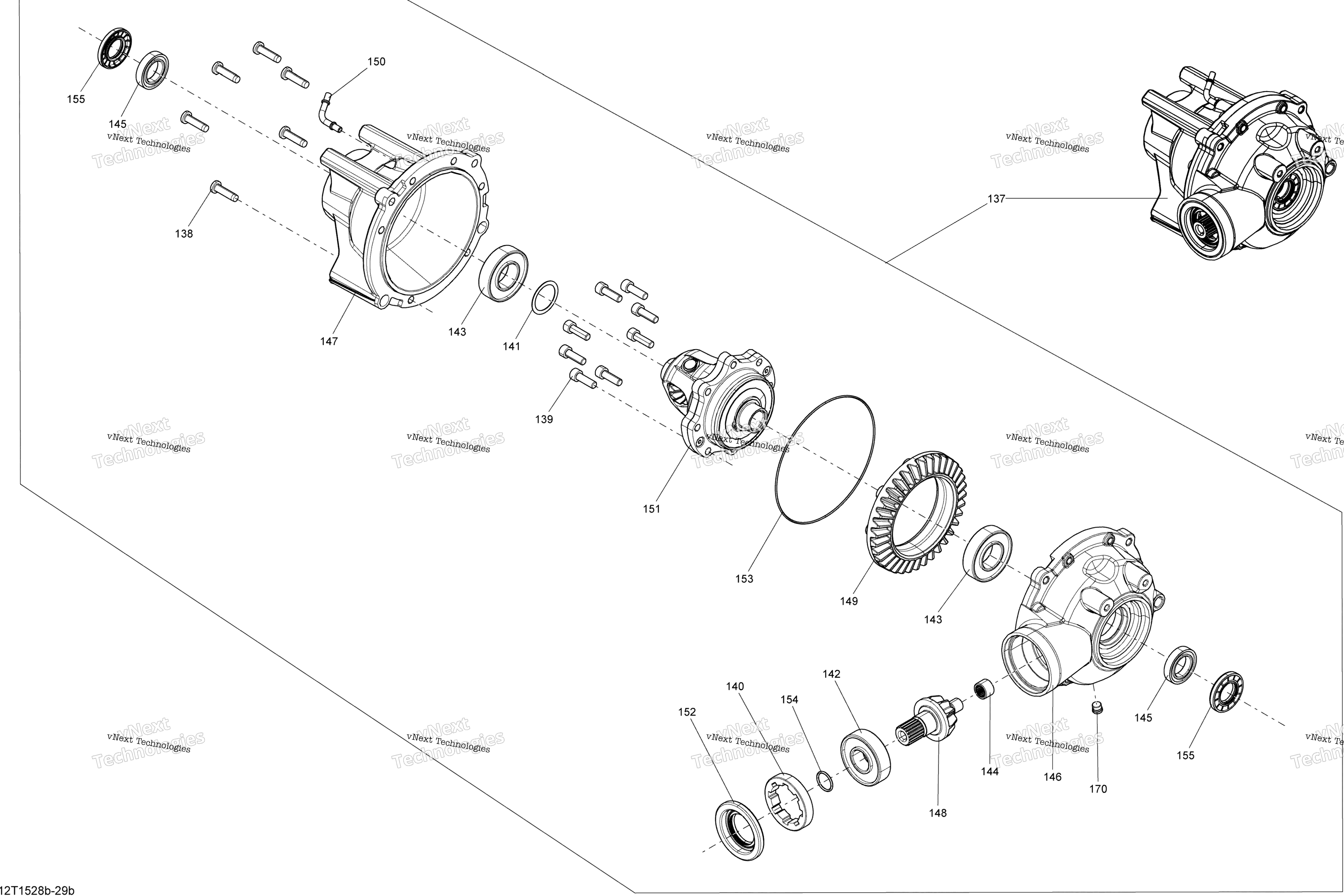 Привод System, Front Differential