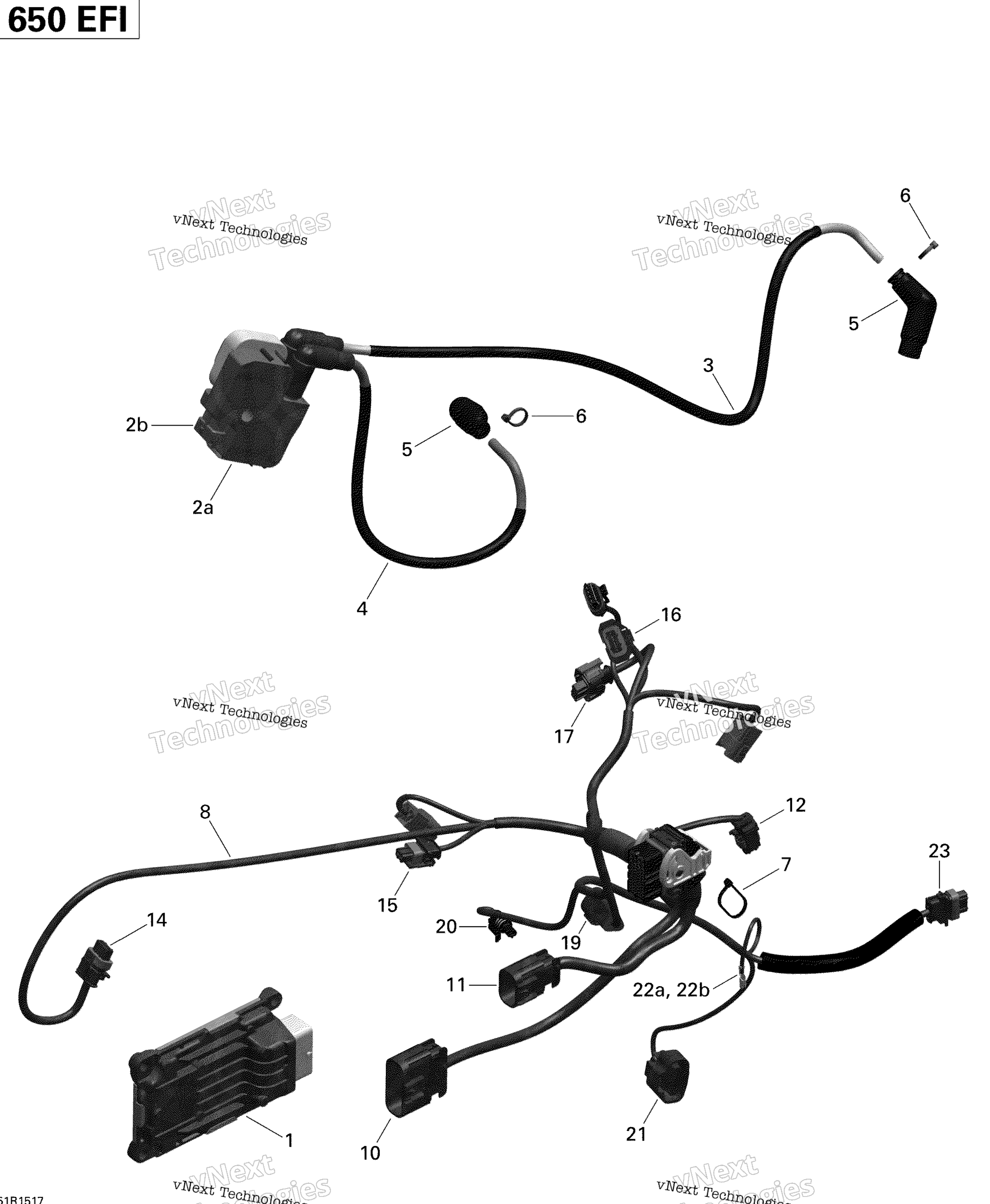 Двигатель Harness And Electronic Module